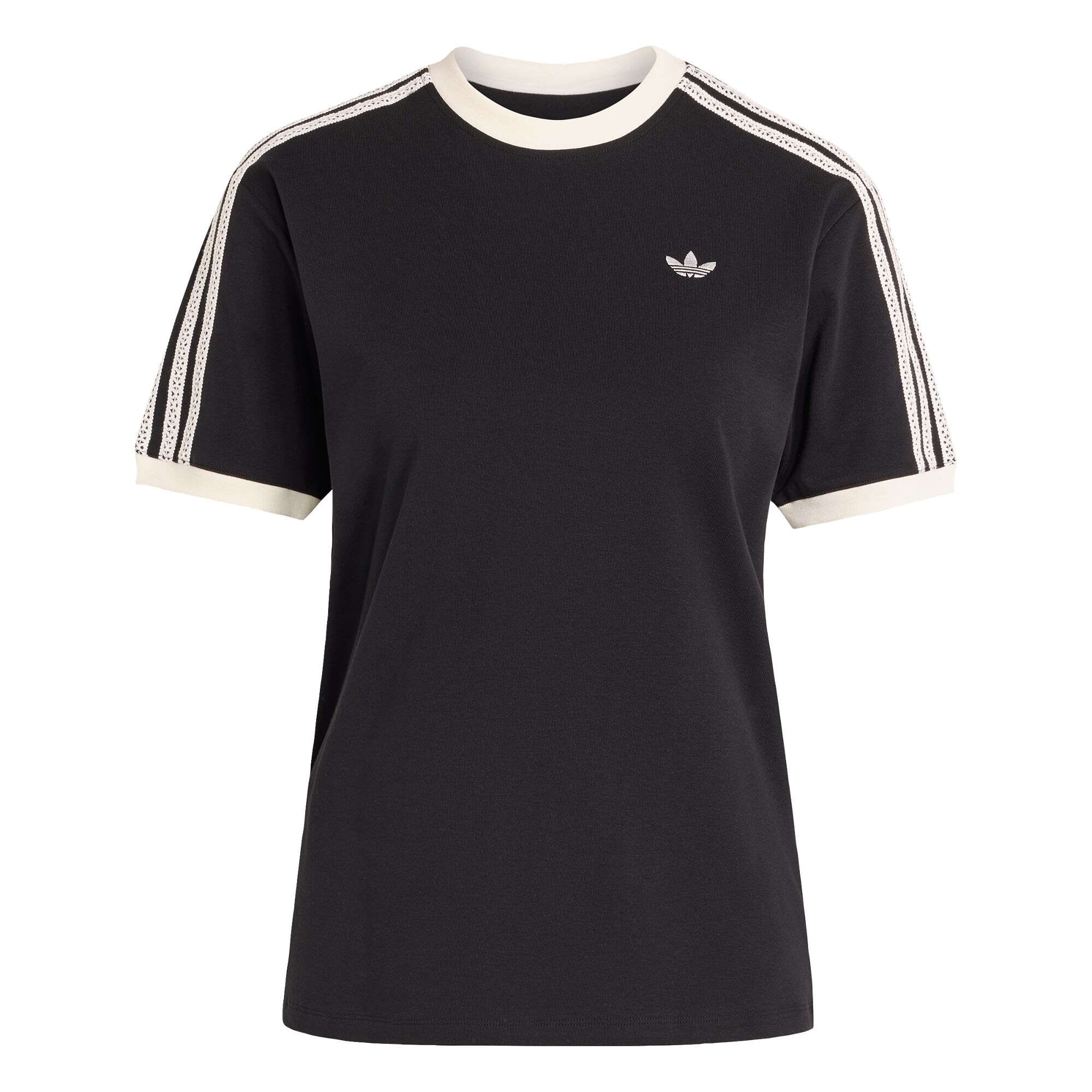 ADIDAS ORIGINALS Camiseta 'Summer Glow' crema / negro