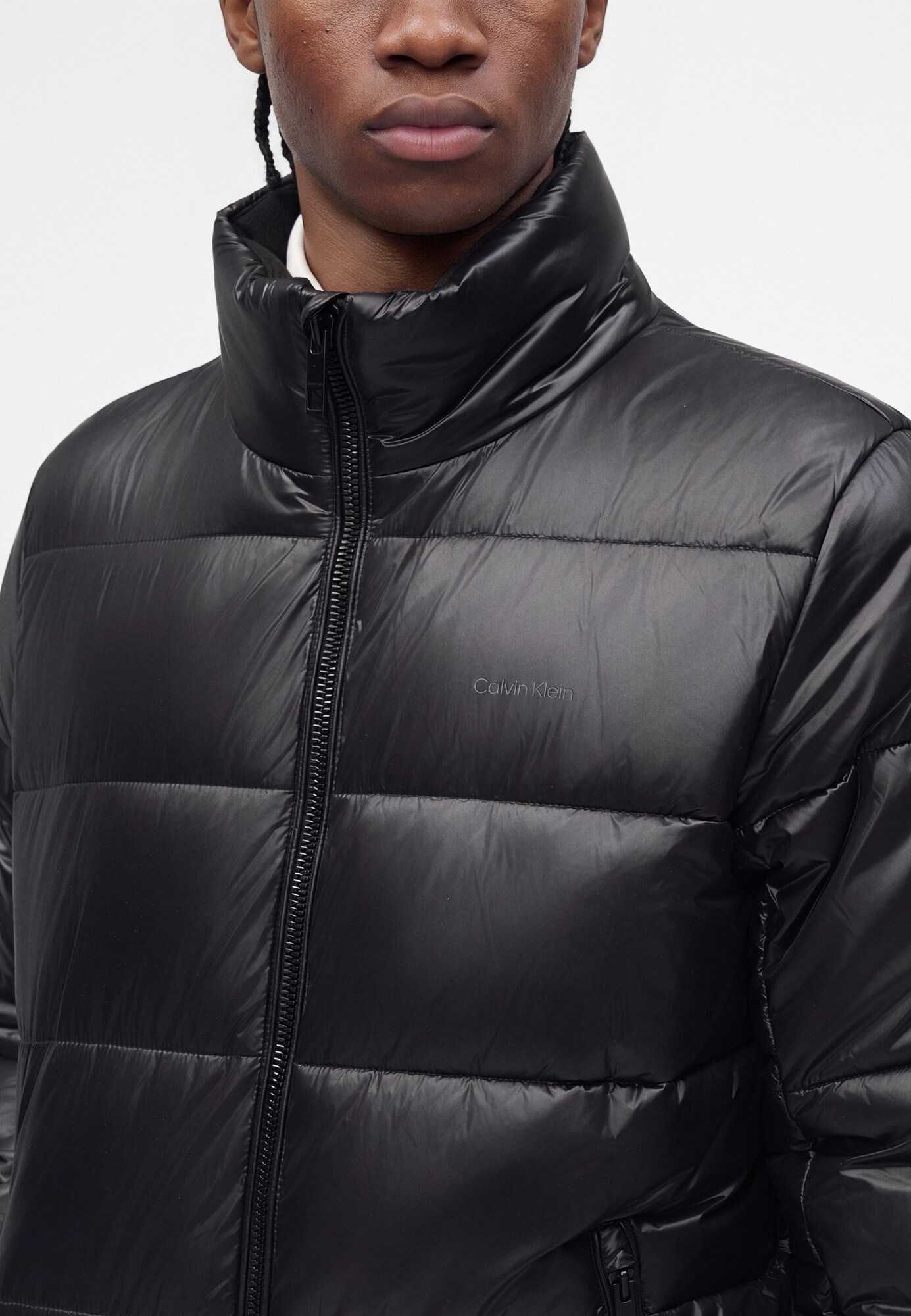 Calvin Klein Chaqueta de entretiempo  negro – imagen 5