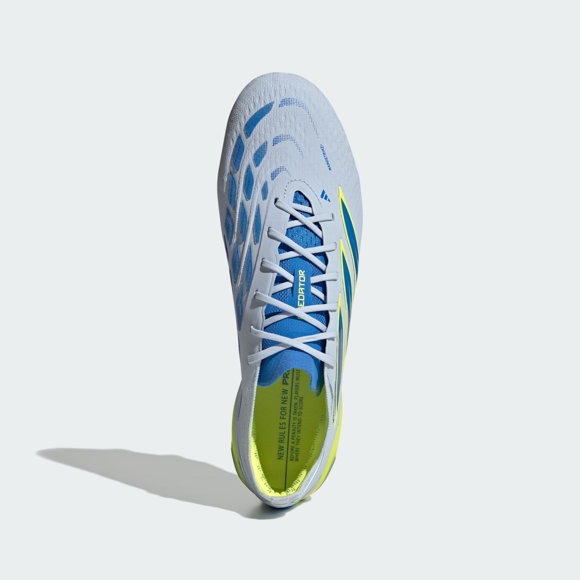ADIDAS PERFORMANCE Zapatillas de fútbol 'Predator Elite'  azul claro / verde neón – imagen 2