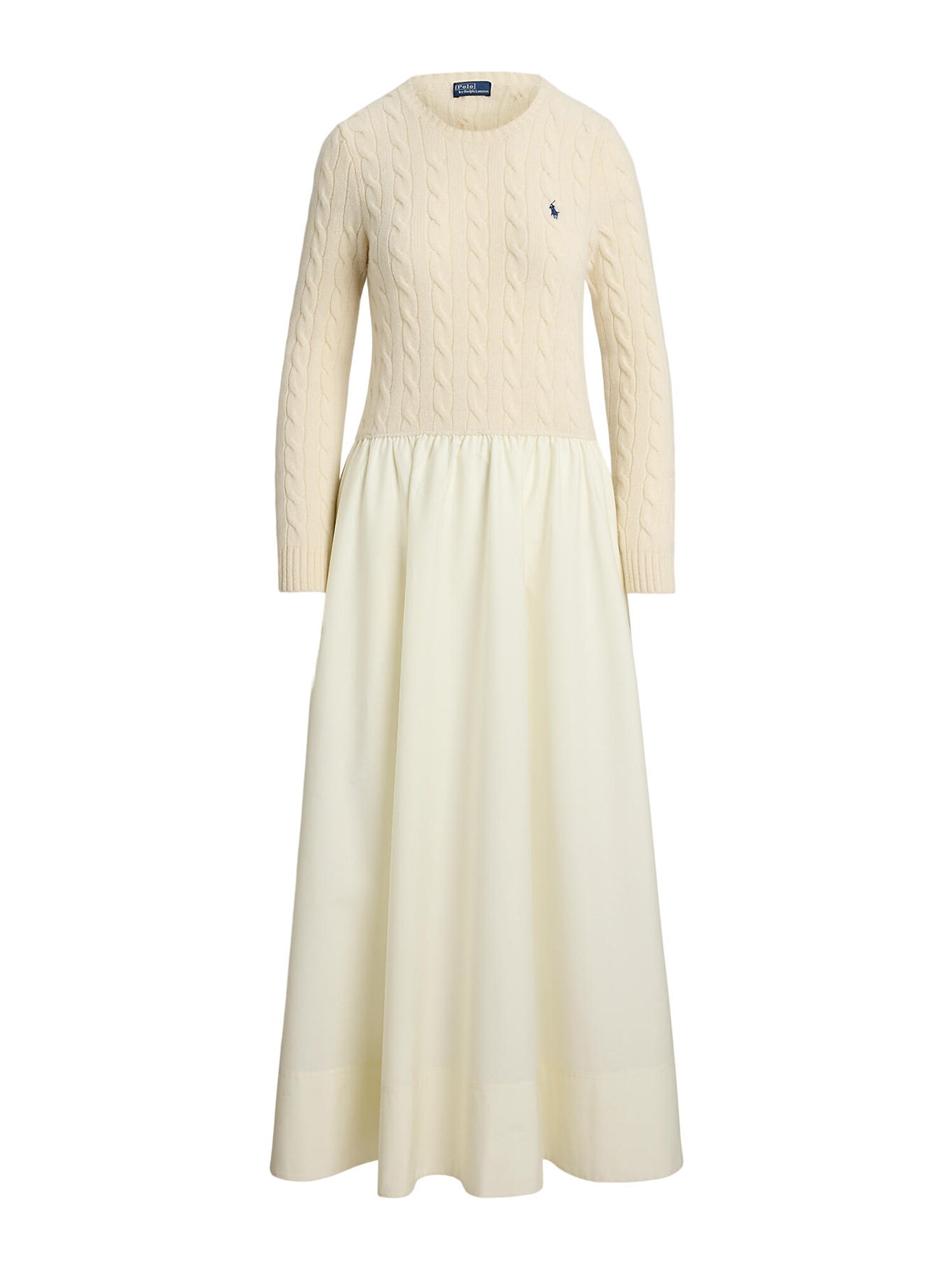 Polo Ralph Lauren Rochie tricotat  crem / bleumarin