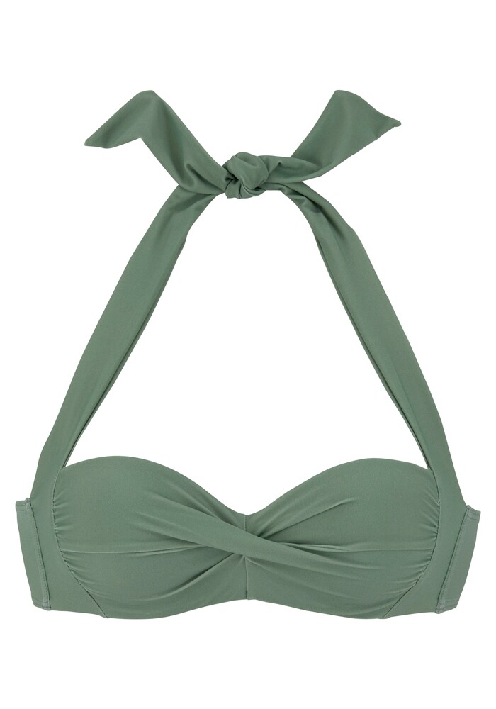 LASCANA Bikini felső 'Lolo' Női zöld , Méret 46