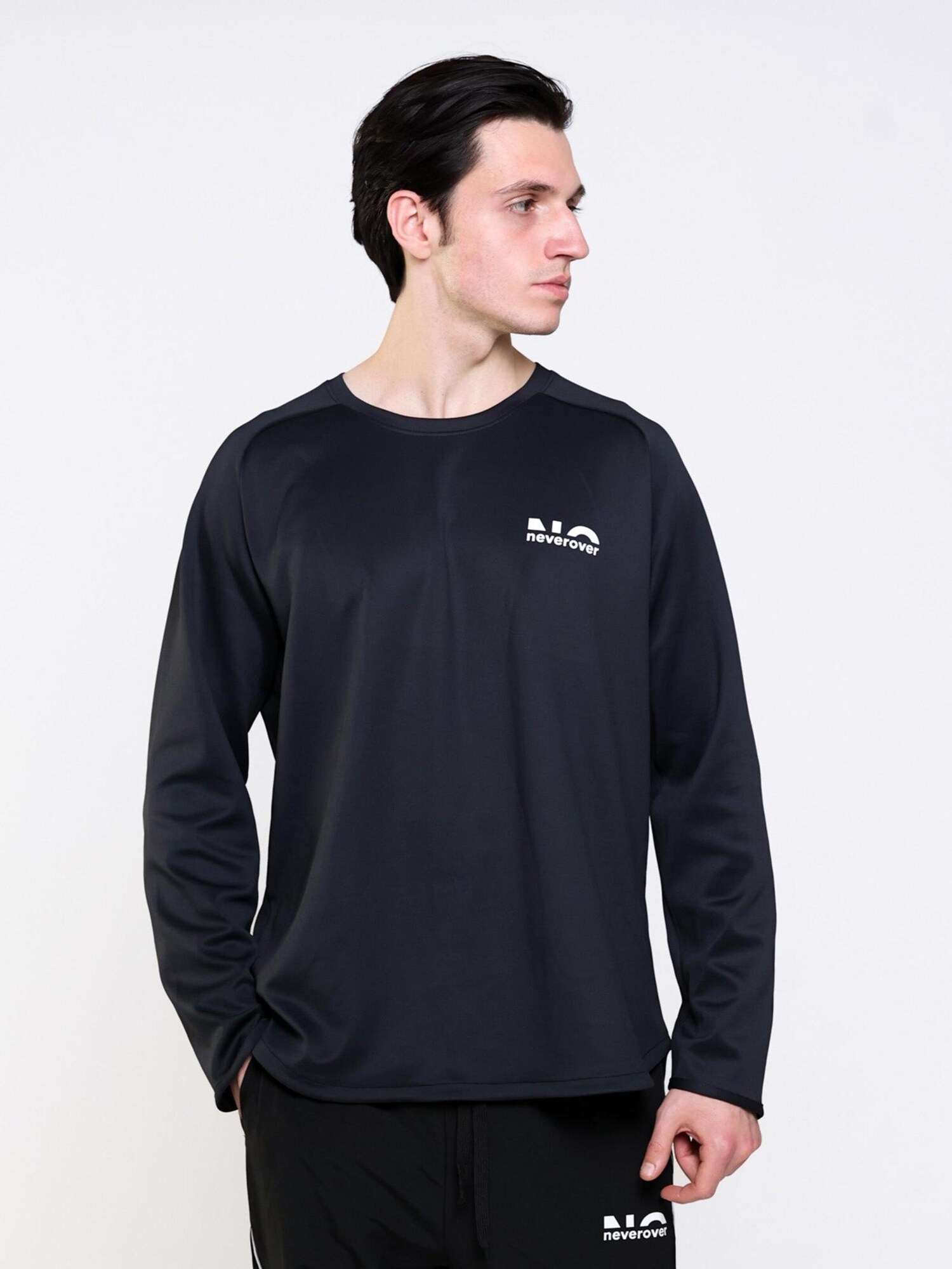 neverover Camiseta funcional  negro