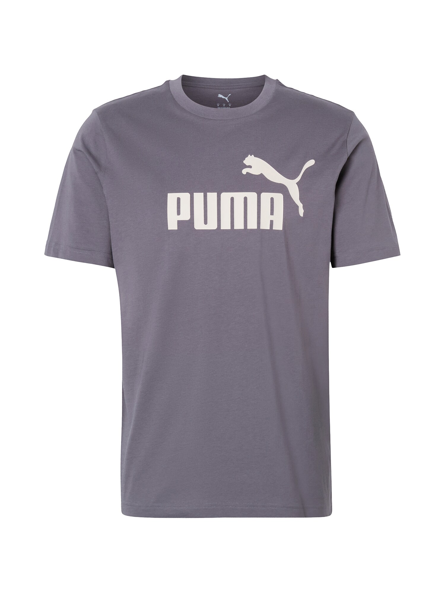 PUMA Funkčné tričko 'ESS No. 1'  sivá / šedobiela