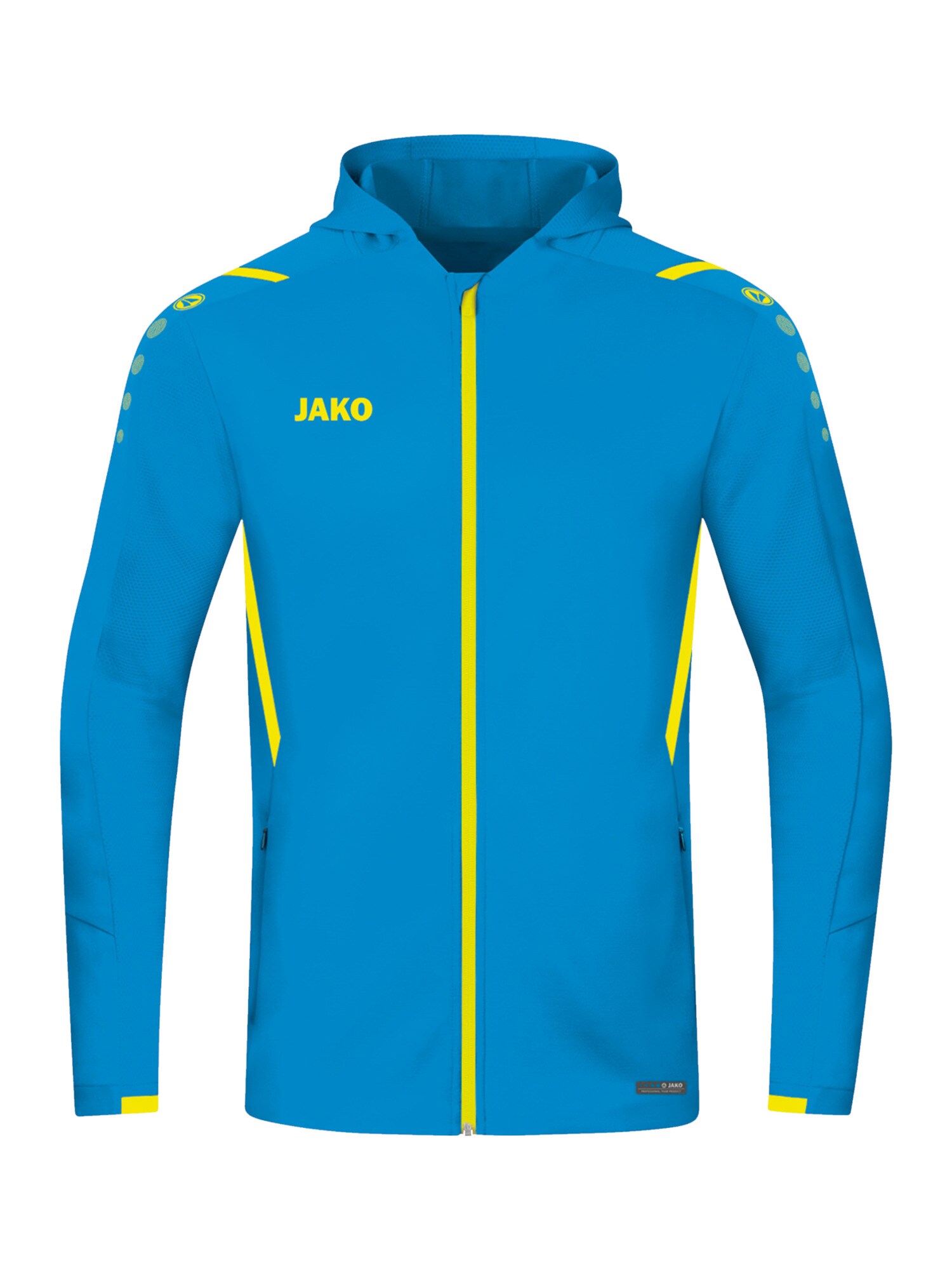JAKO Geacă sport Challenge  albastru / galben neon