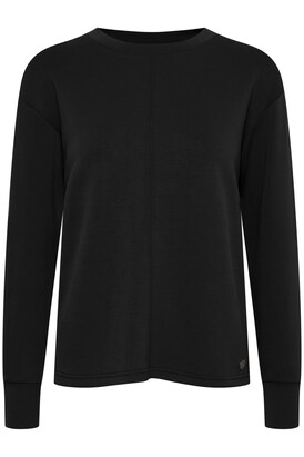 Oxmo Sweatshirt ‘Pea’ Zwart