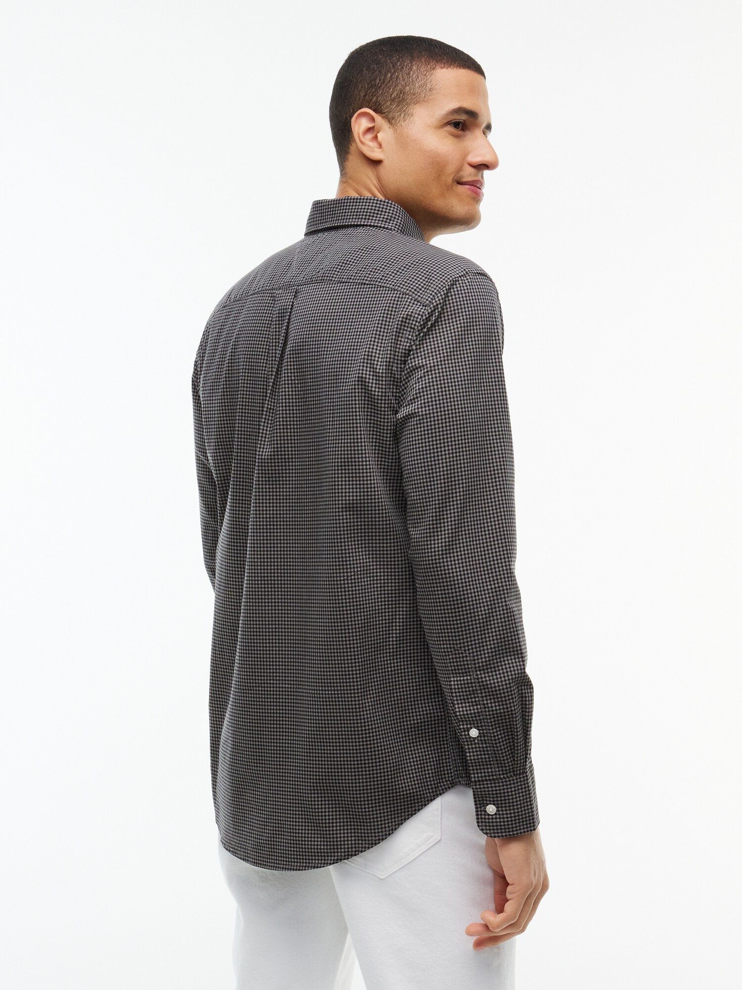 TOMMY HILFIGER Camisa gris / gris oscuro / negro – imagen 3