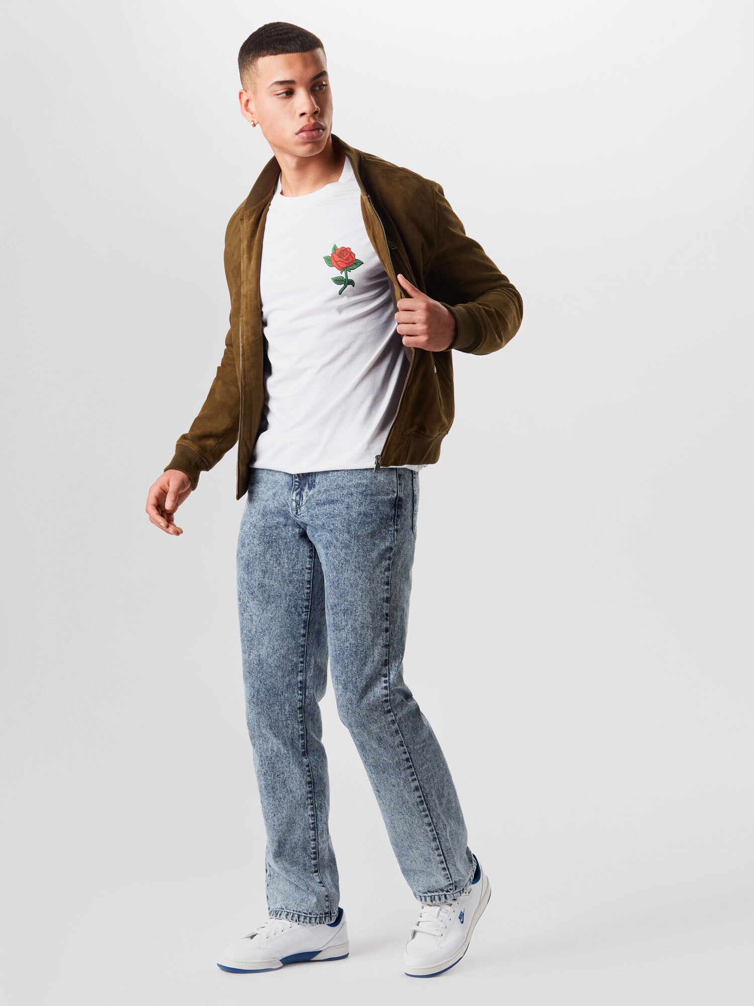 Shirt 'Rose' Mister Tee Plus Size