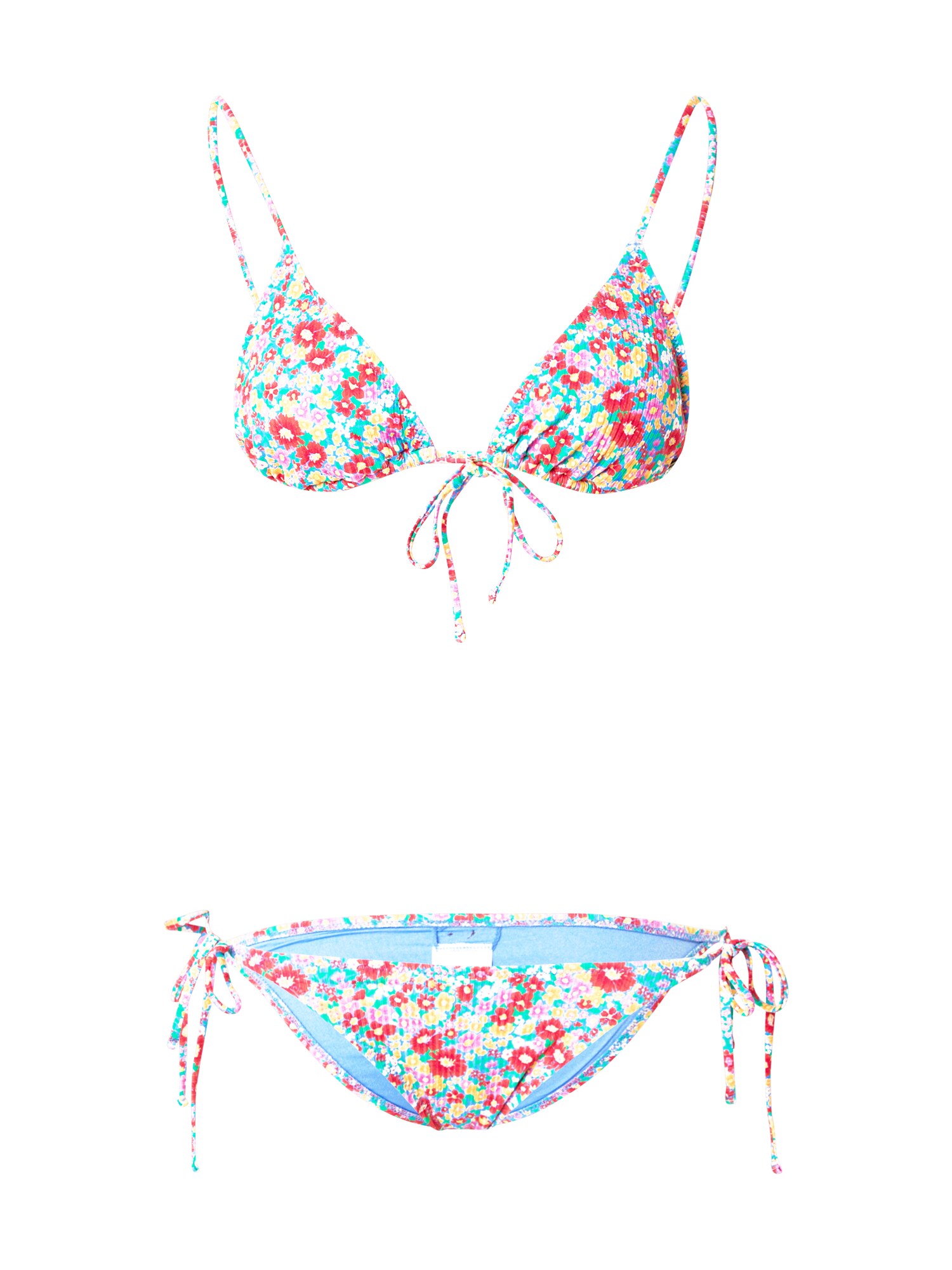 RIP CURL Bikini  türkiz / pasztellsárga / málna / fehér akciós termékkép 1