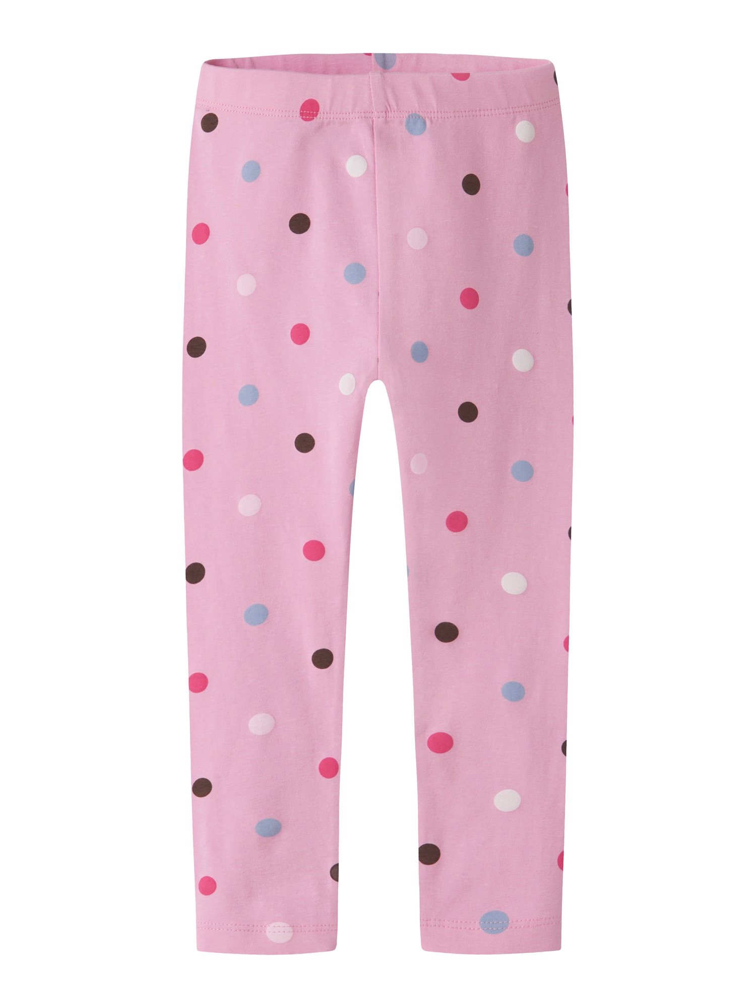 NAME IT Leggings albastru / maro închis / roz / alb