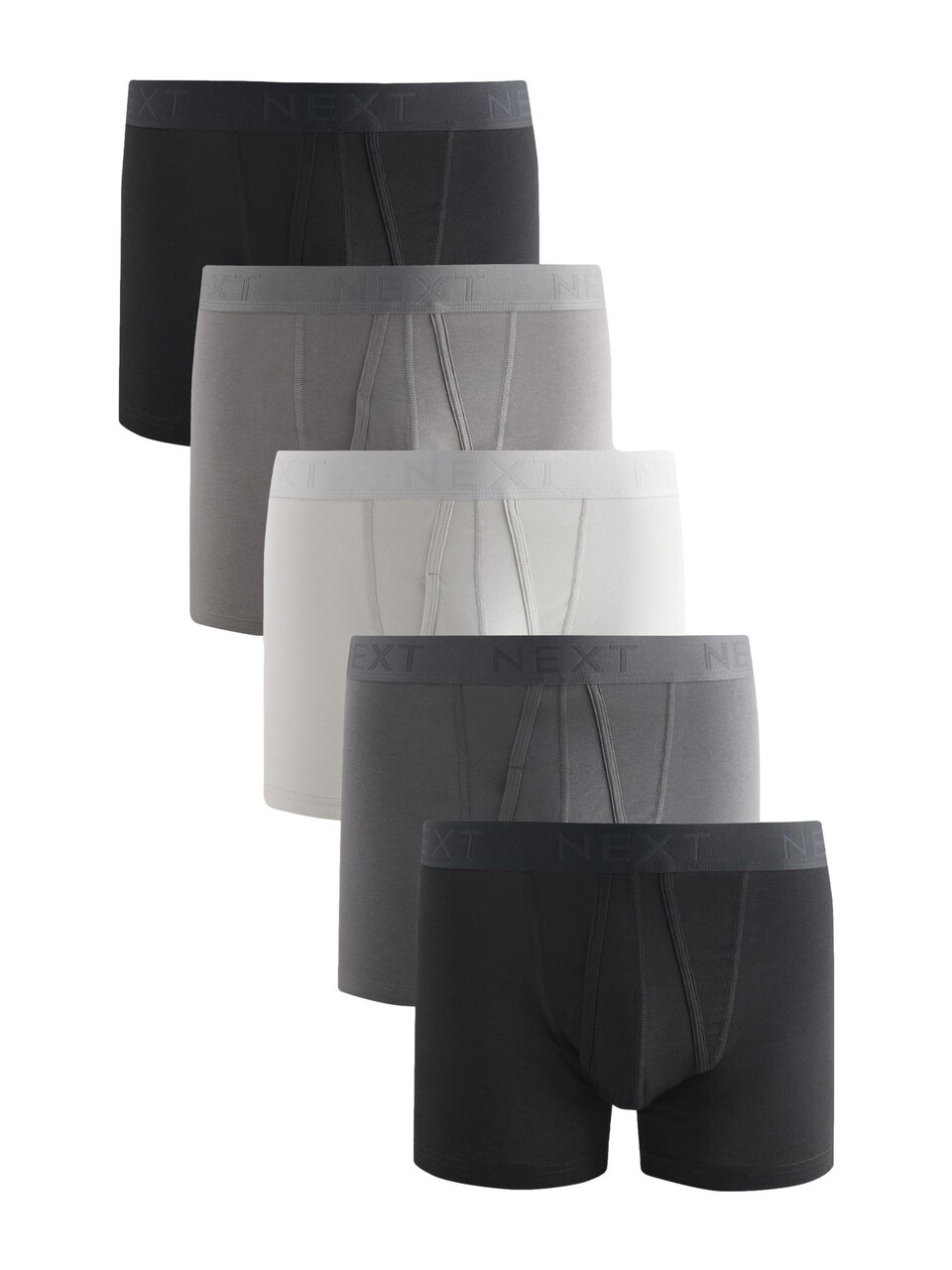 Boxershorts grå / ljusgrå / mörkgrå / svart