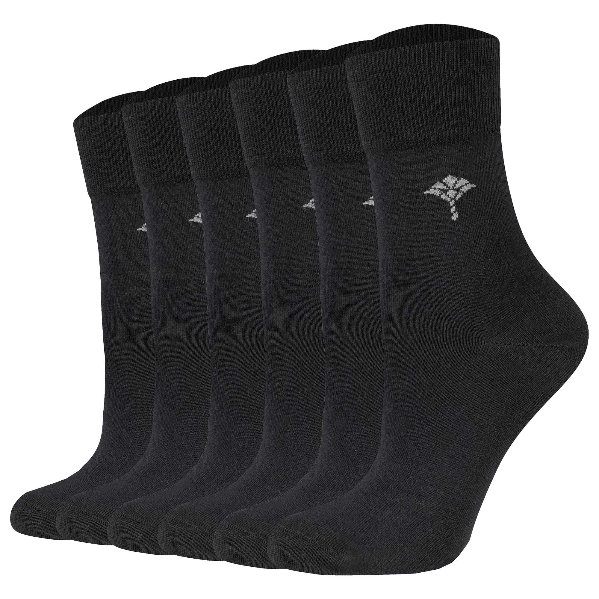 JOOP! Calcetines  negro / blanco
