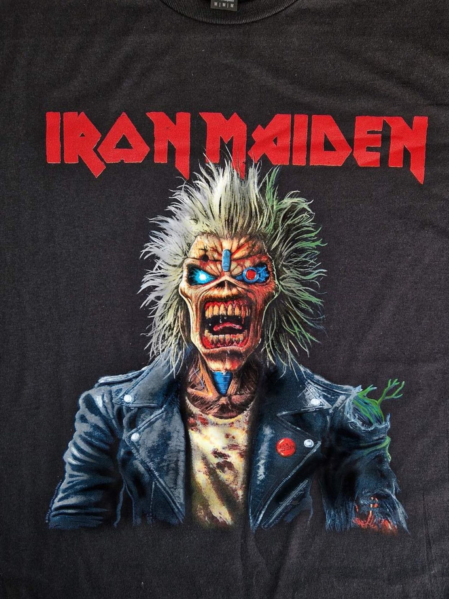 Iron Maiden Camiseta 'Iron Maiden  Portrait Eddie Scream T-Shirt'  negro – imagen 4