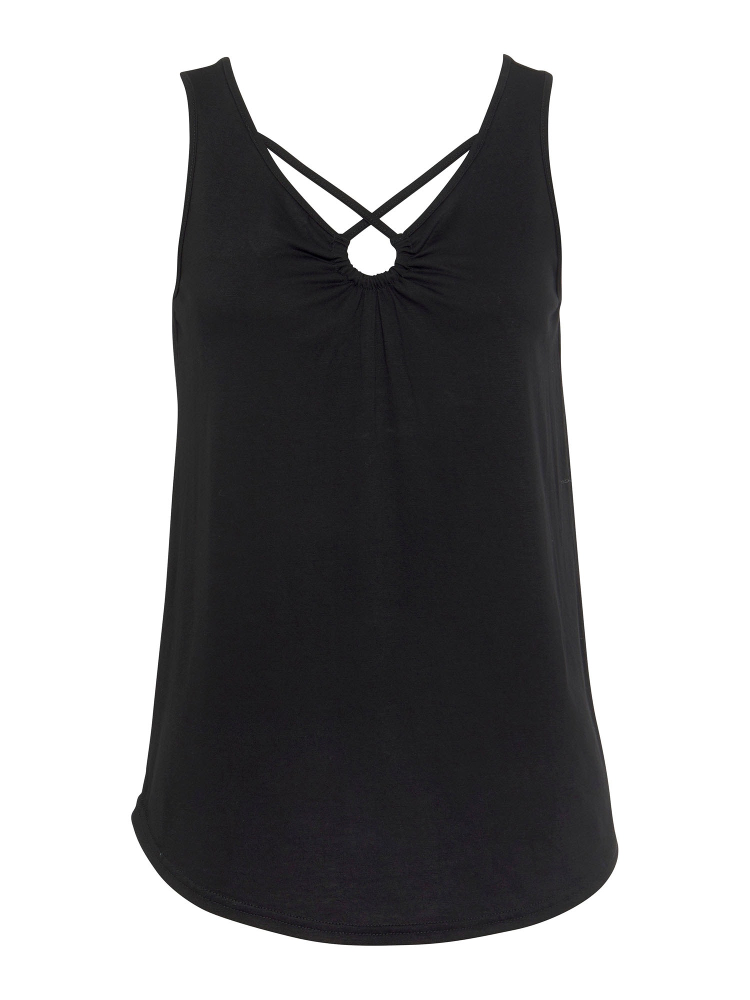 LASCANA Top  negru
