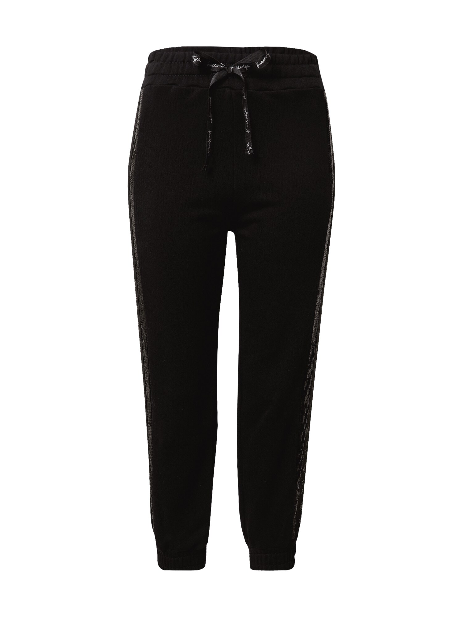 KENDALL + KYLIE Kelnės  juoda / pilka