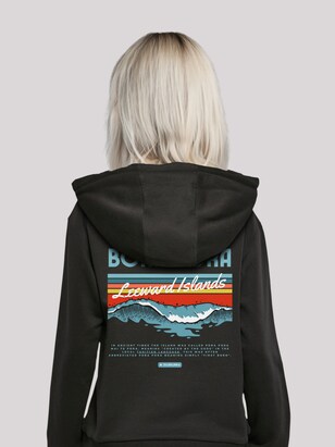 F4NT4STIC Sweatshirt ‘Bora Bora Leewards Island’ Gemengde kleuren / Zwart