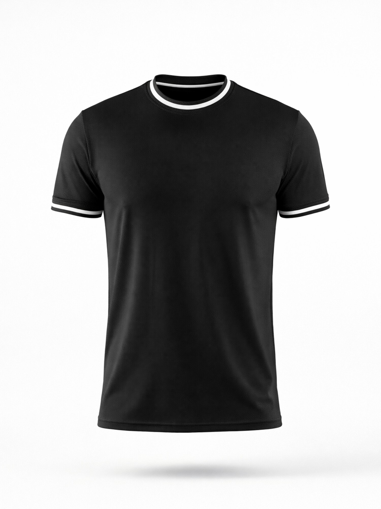 PANTONECLO Camiseta funcional 'Pantoneclo Men's Gym Short Sleeve T-Shirt' negro
