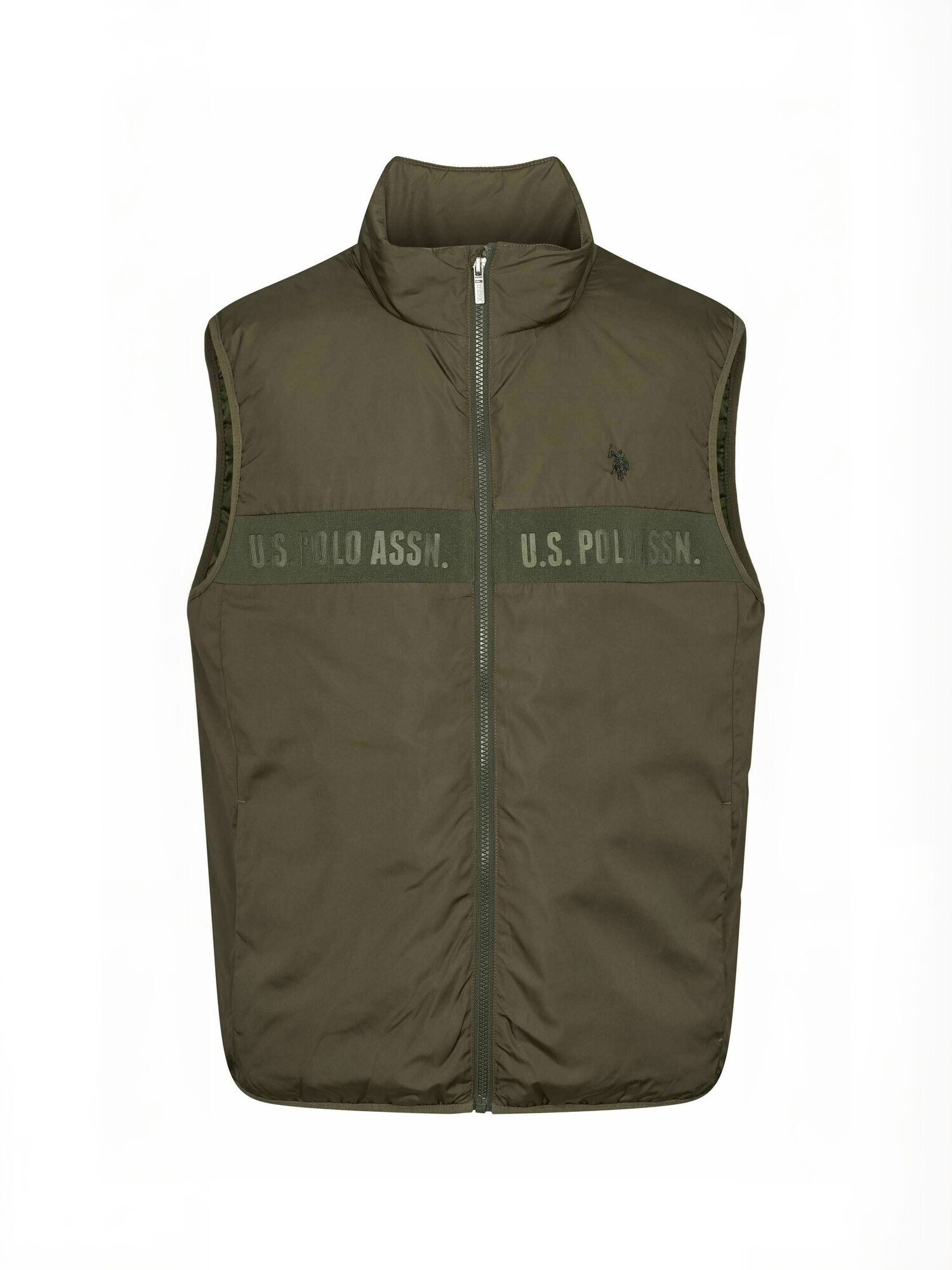 U.S. POLO ASSN. Vestă  UMJulas  verde