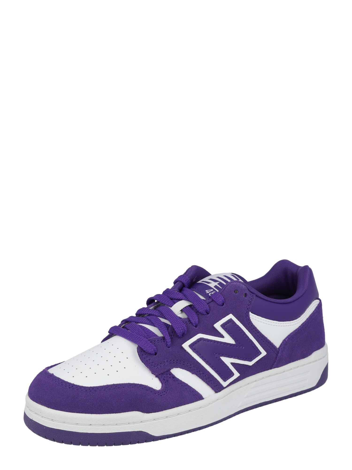 new balance Nízke tenisky '480L'  tmavofialová / biela