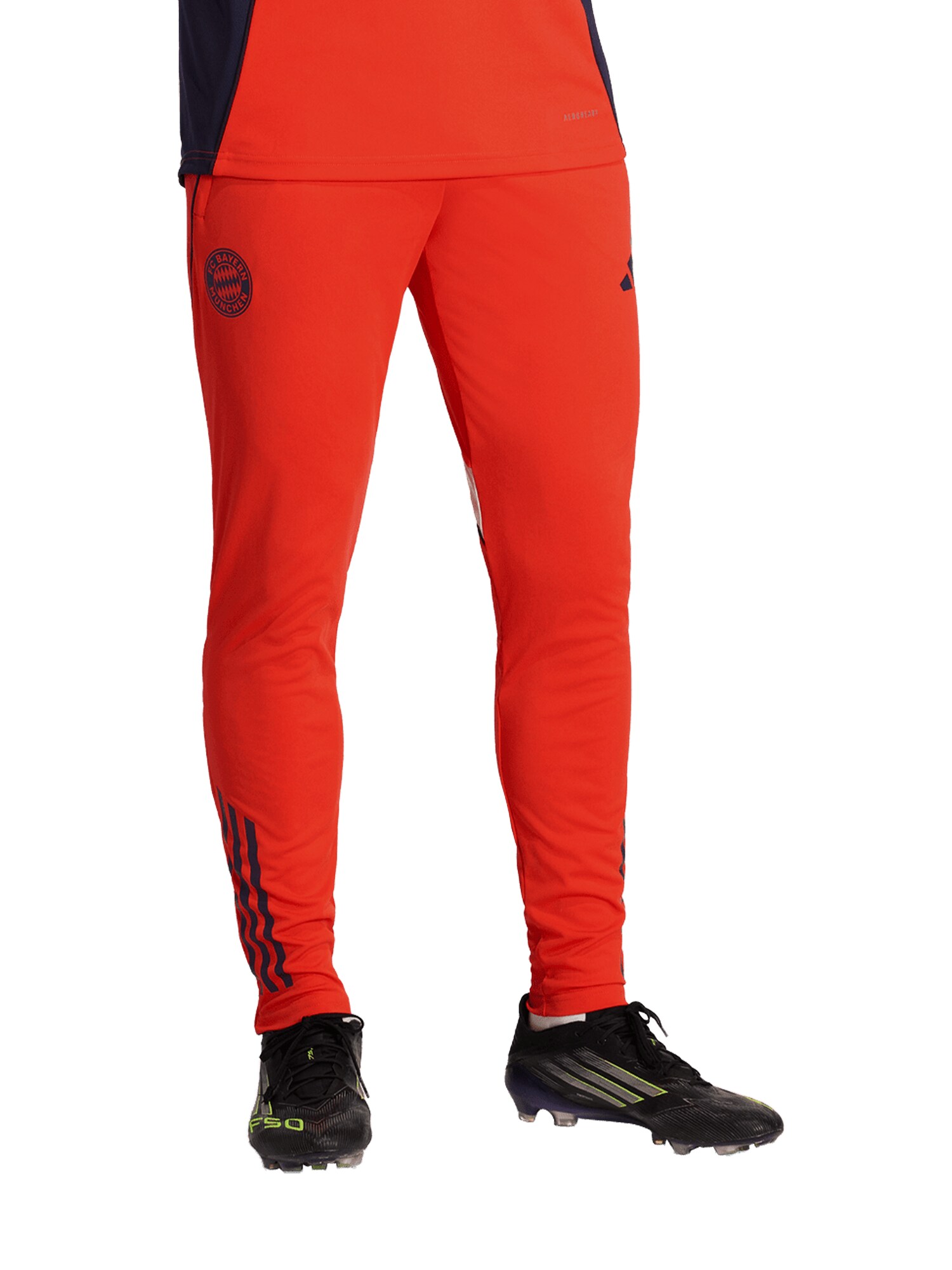 ADIDAS PERFORMANCE Pantalón deportivo 'FC Bayern München 2025/2026 Tiro25 Competition' rojo / negro / blanco