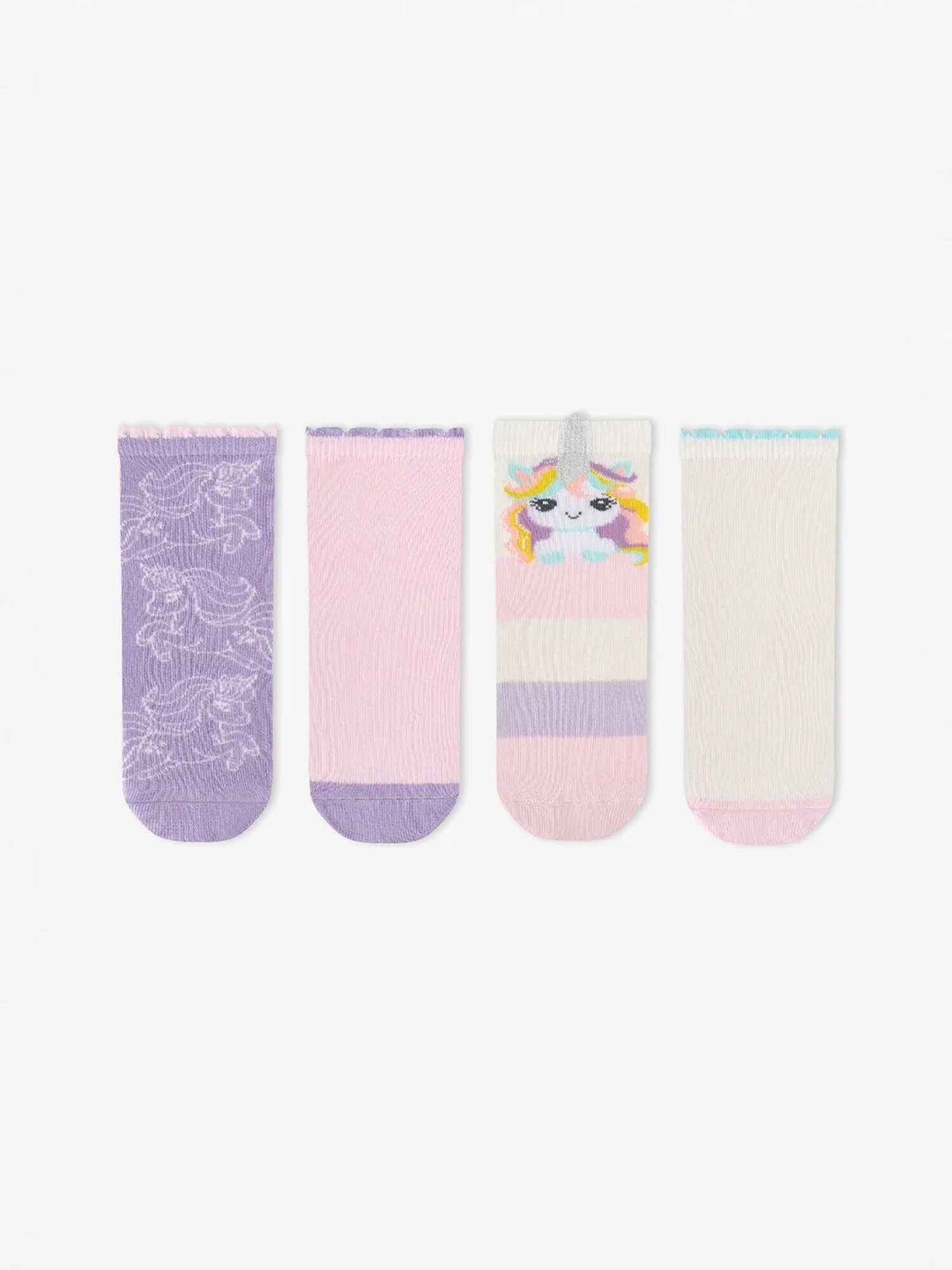 Penti Čarape 'PENTI Mädchen Unicorn Fantasy Baumwoll 2er-Pack Socken' miks boja