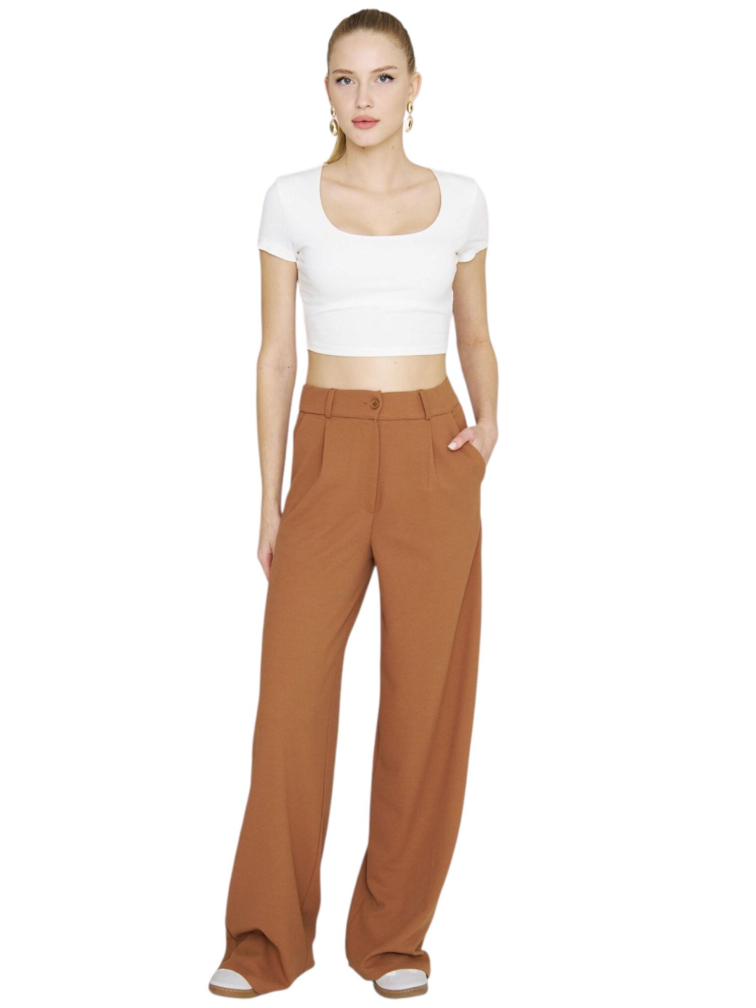 Thumbnail - fashionshowcase Bundfaltenhose Seyra