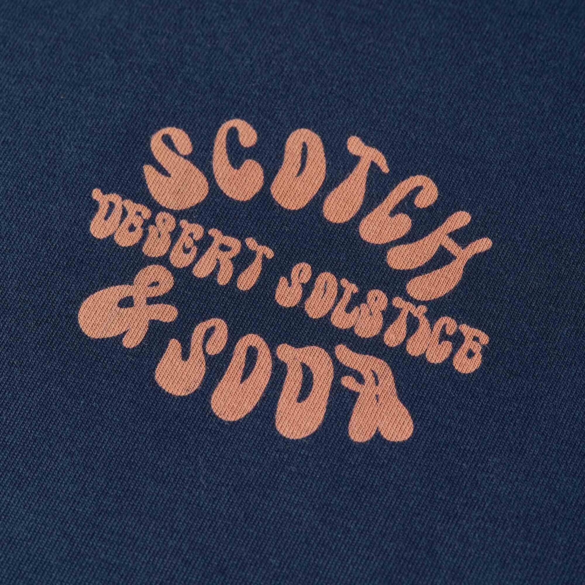 SCOTCH & SODA Camiseta  azul – imagen 6