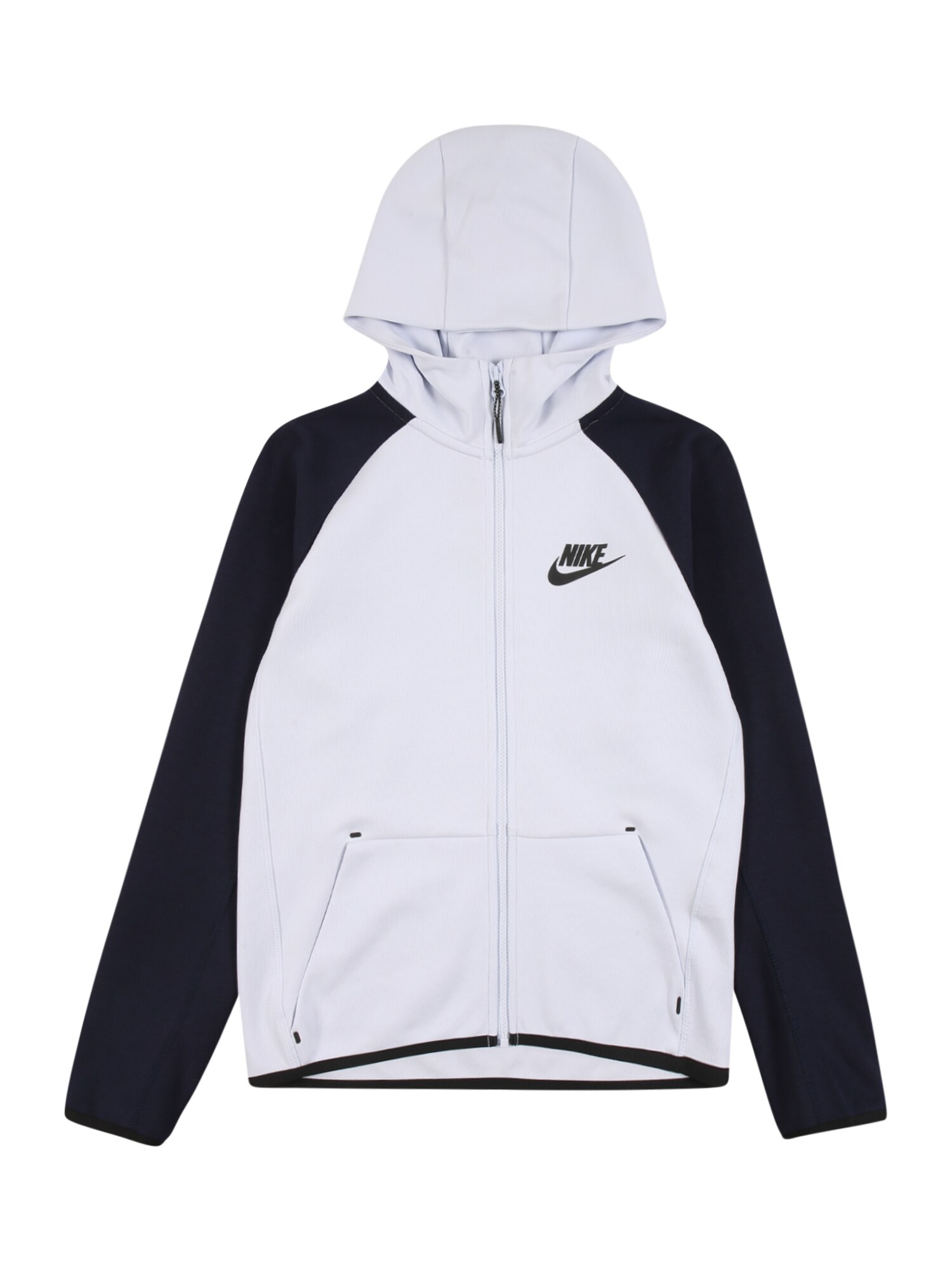 Nike Sportswear Flisinis džemperis  juoda / pilka