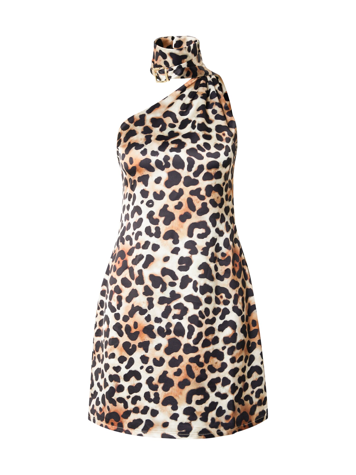 Hoermanseder Rochie  crem / maro deschis / negru