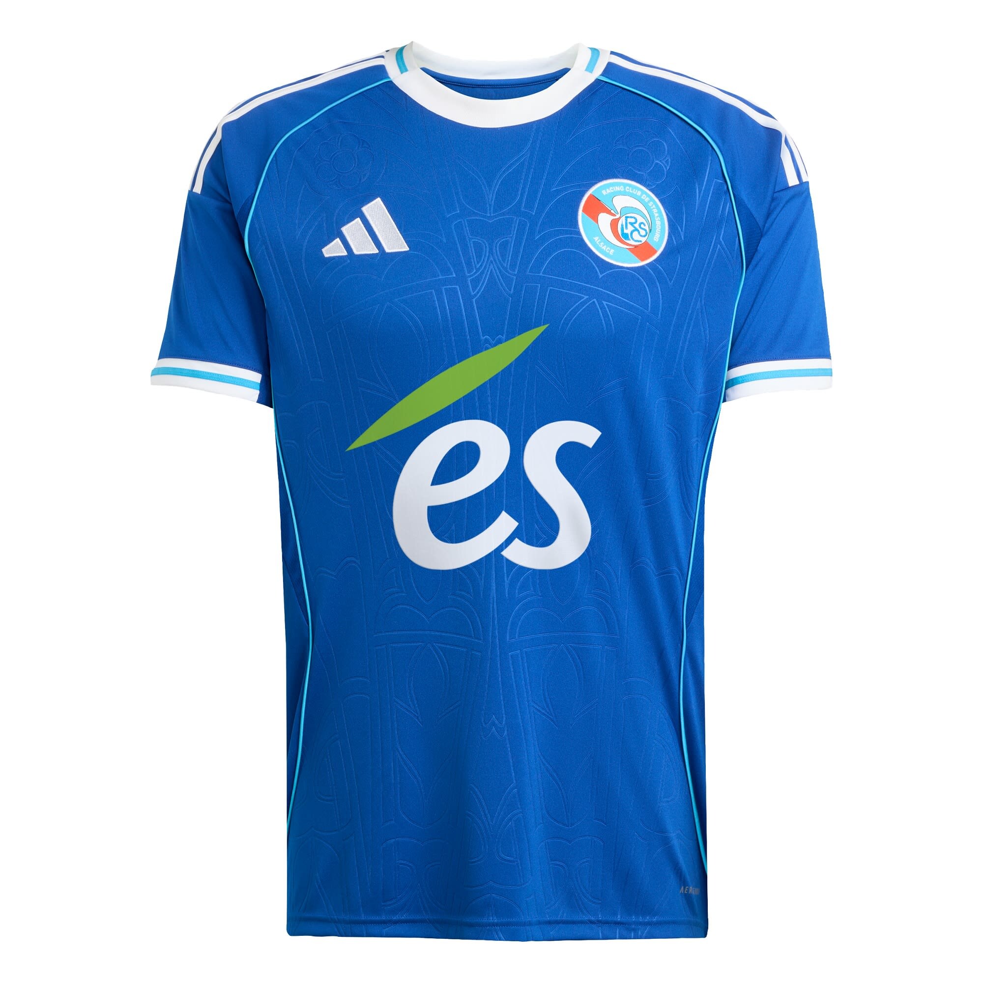 ADIDAS PERFORMANCE Dres 'RC Strasbourg 25/26' plava / svijetloplava / zelena / bijela