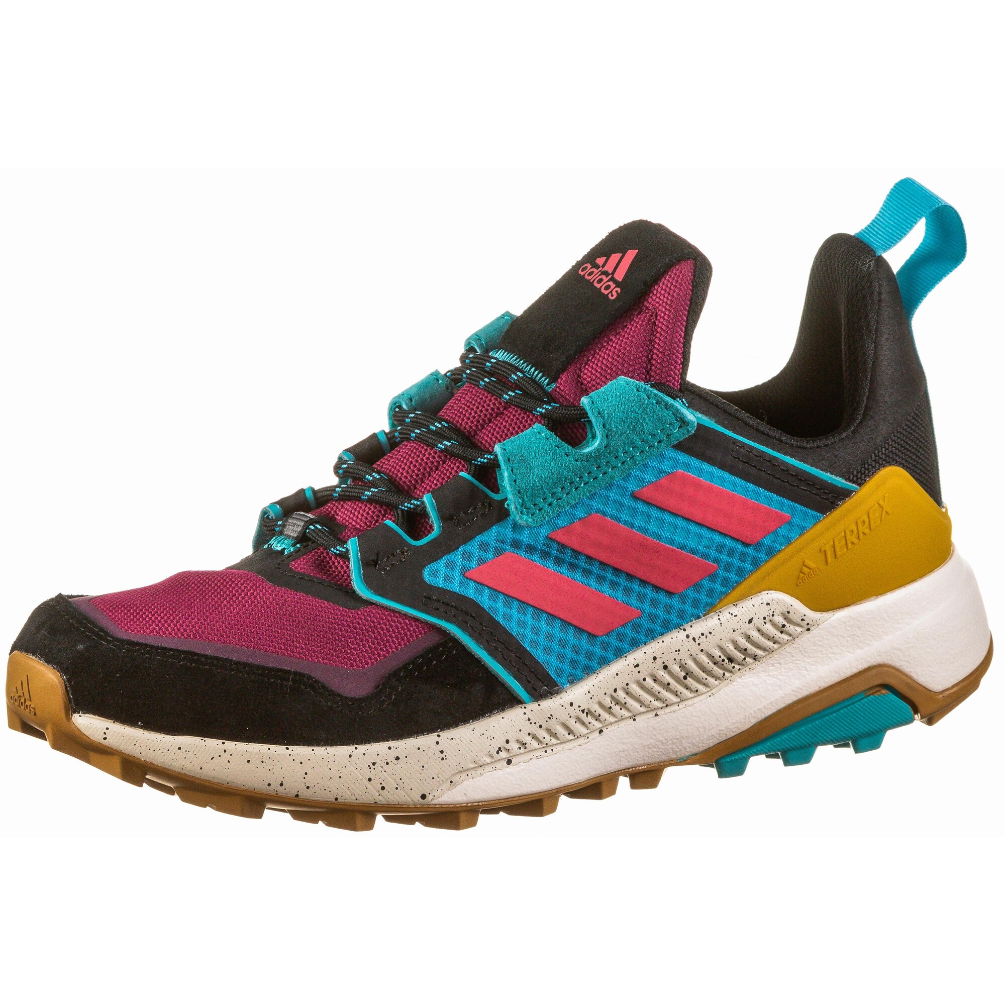 ADIDAS PERFORMANCE Pusbačiai 'Trailmaker'  juoda / tamsiai rožinė / šviesiai mėlyna / tamsiai geltona
