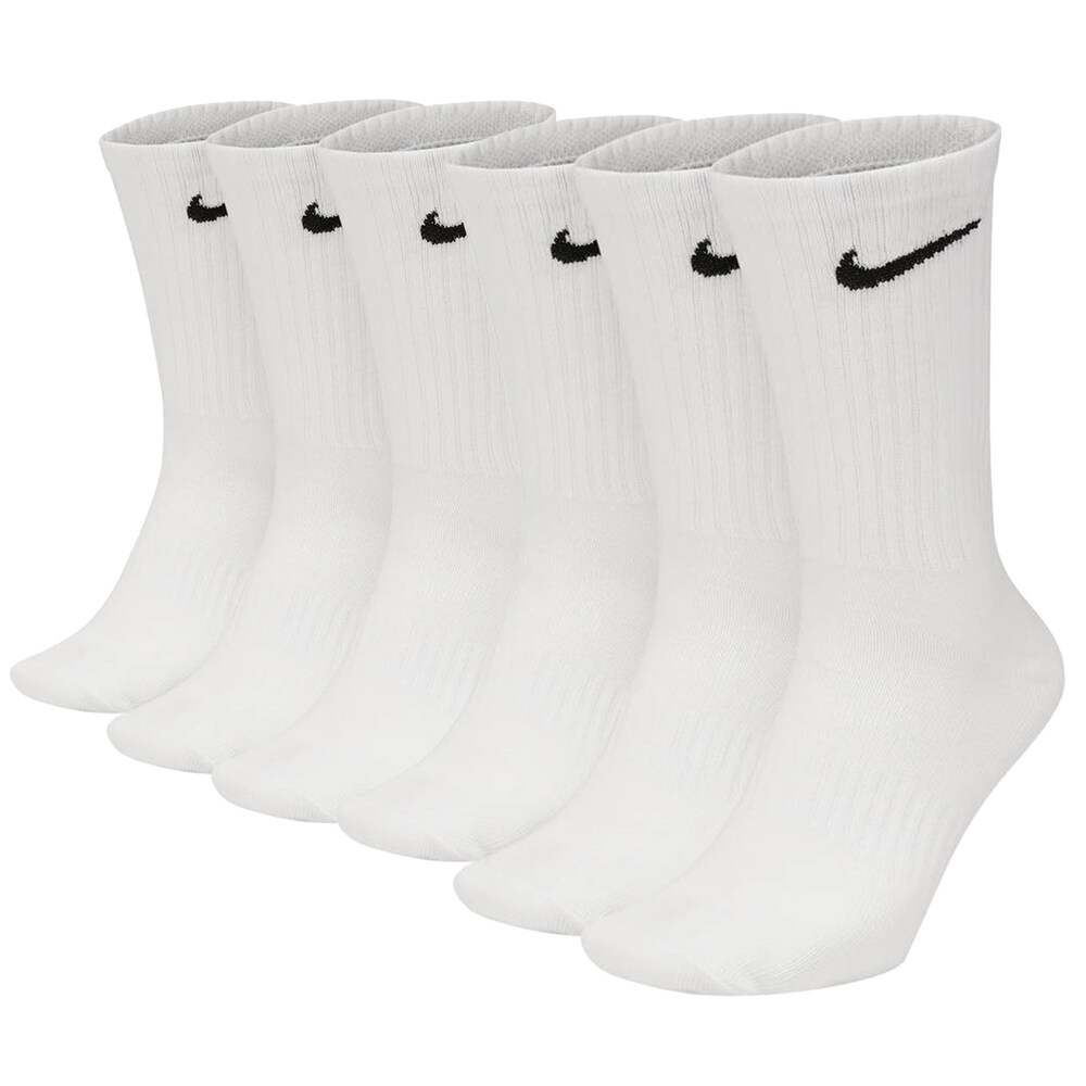 NIKE Sportsocken Herren Größe 42/46 schwarz / weiß