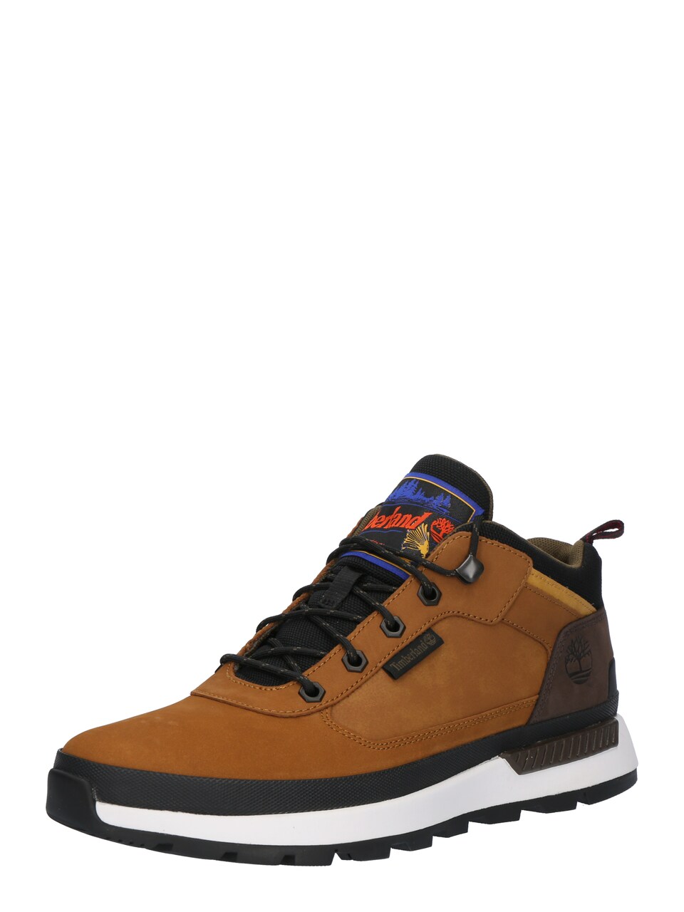 Låg sneaker 'Field Trekker' konjak / mörkbrun