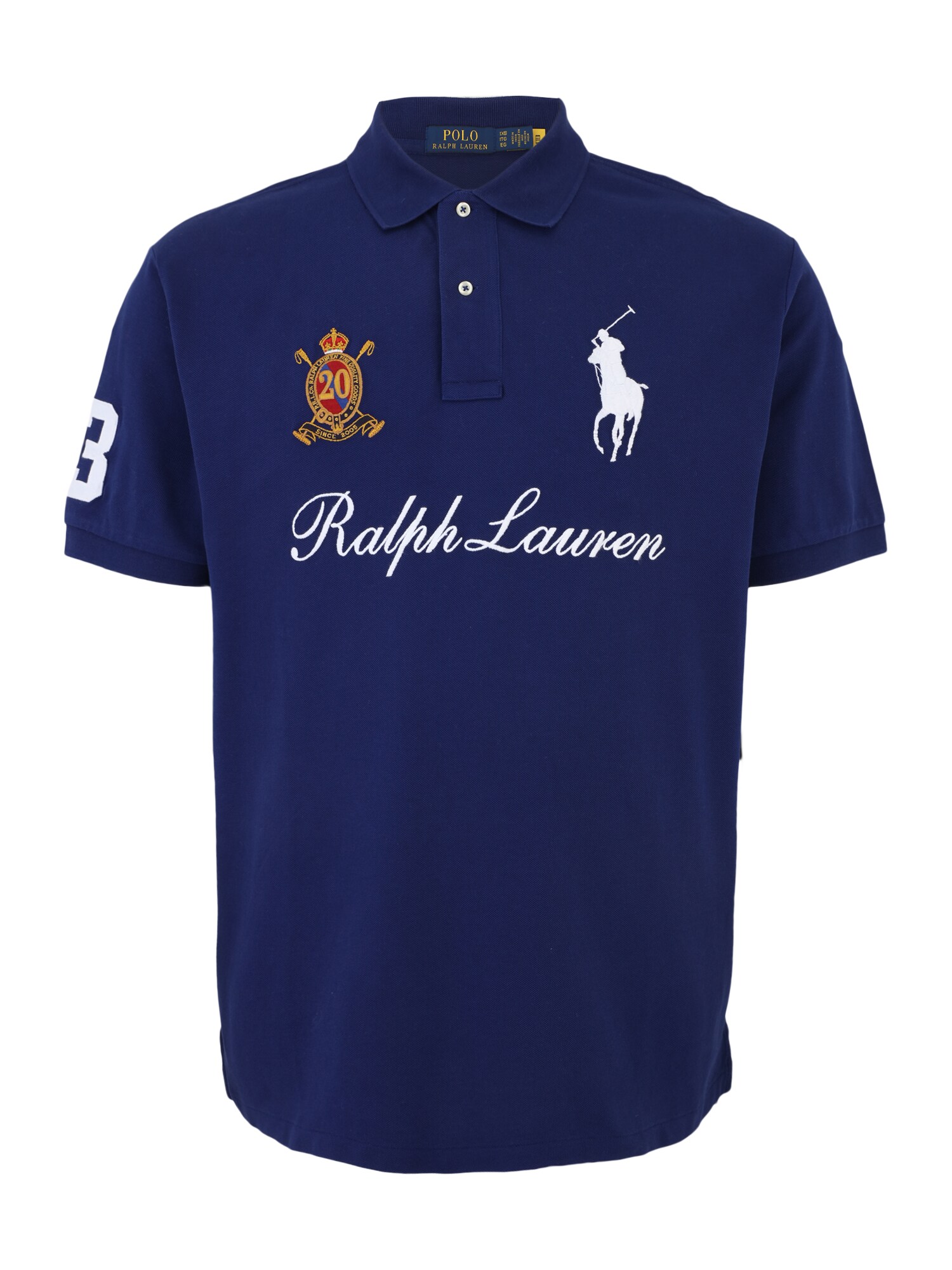 Polo Ralph Lauren Big & Tall Tricou  bleumarin / galben auriu / roșu / alb