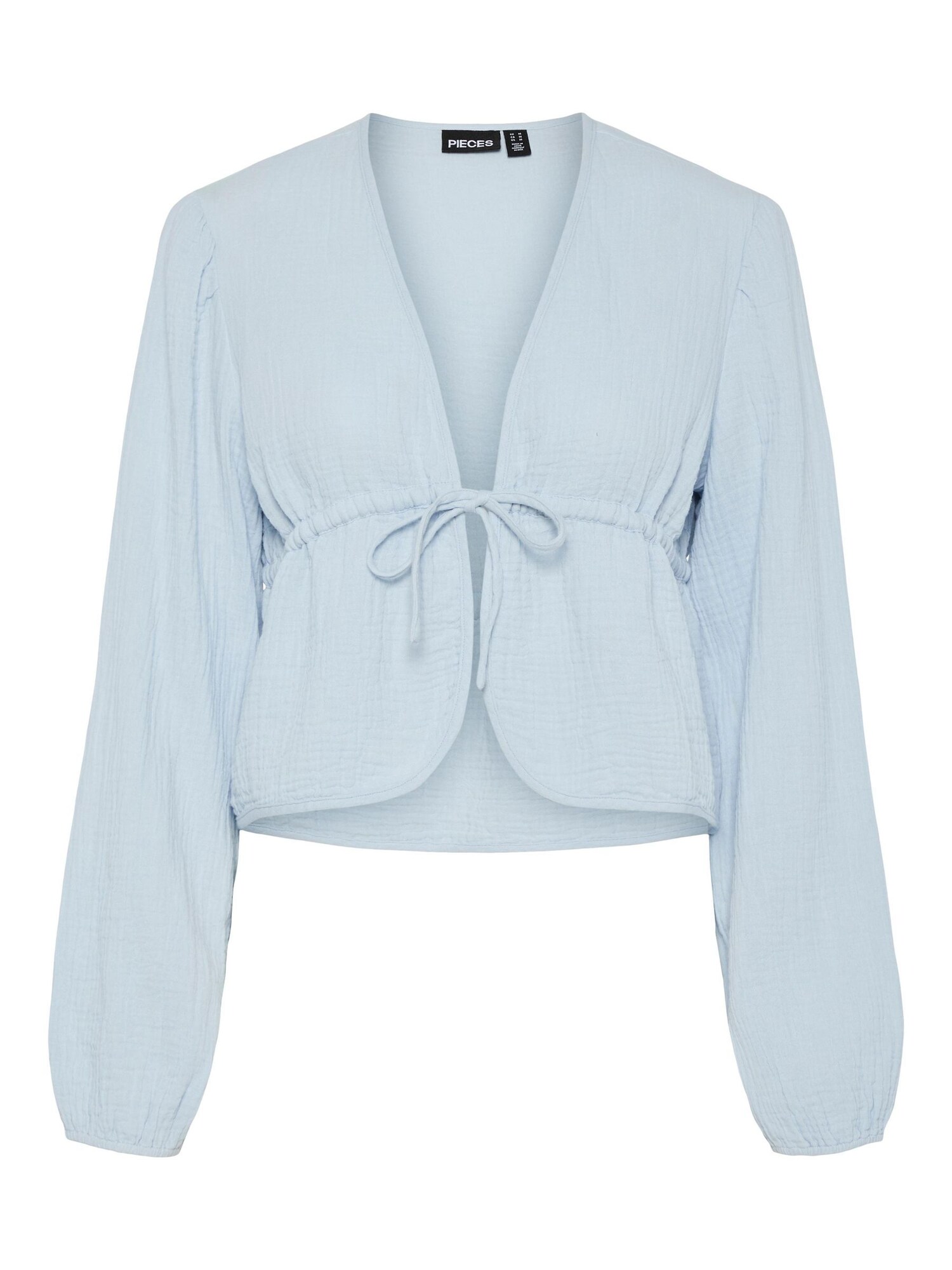 PIECES Blusa 'PCSastina'  azul claro