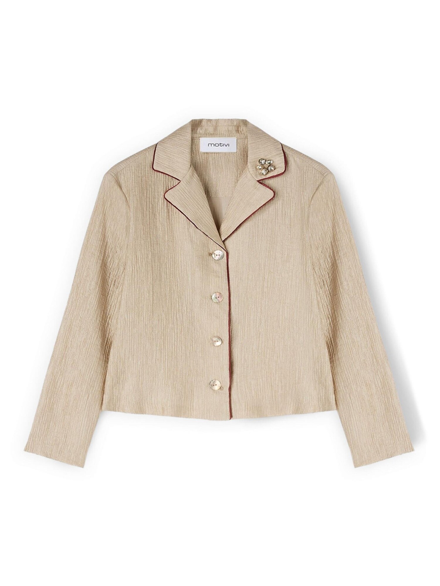 MOTIVI Blusa beige