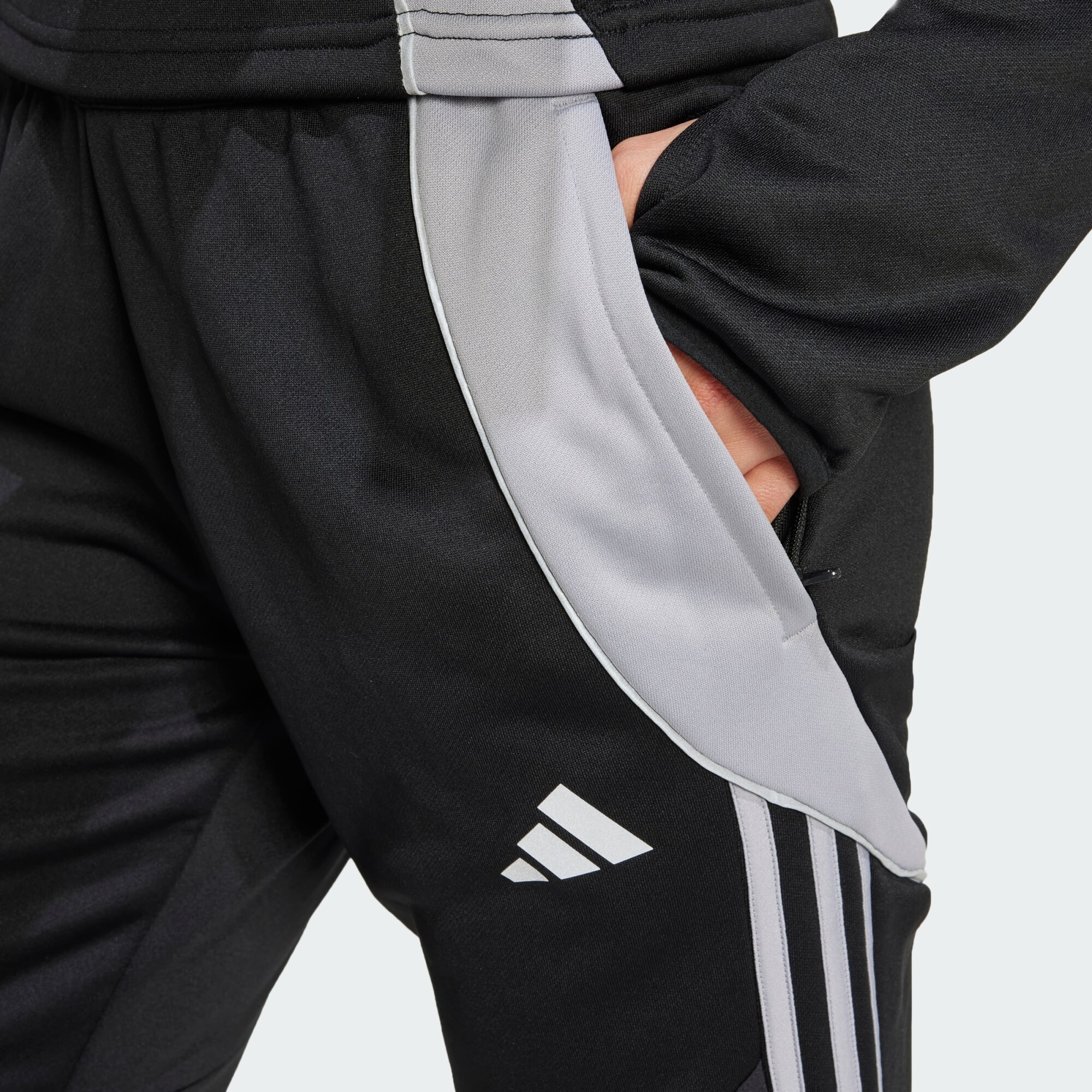 ADIDAS PERFORMANCE Športové nohavice 'Tiro 24' antracitová / čierna / šedobiela (obrázok 4)