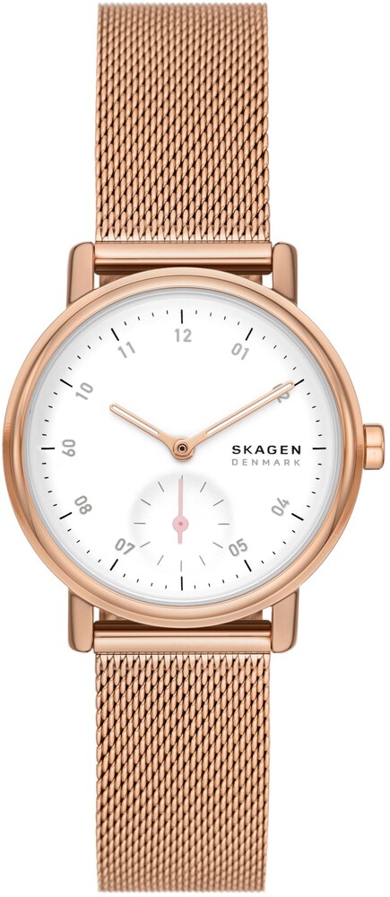 SKAGEN Uhr Damen Größe One Size rosegold / weiß