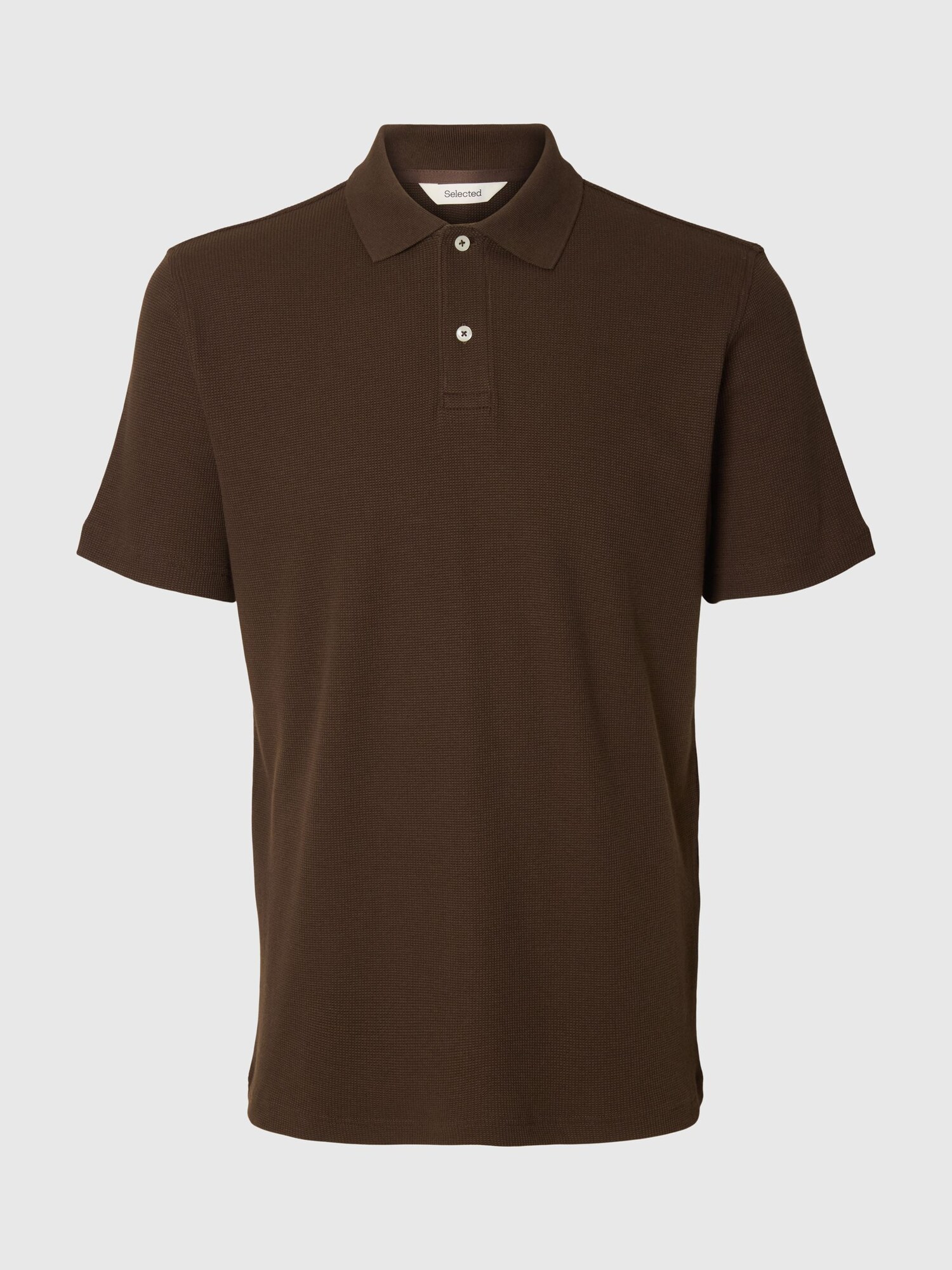 SELECTED Camiseta  marrón