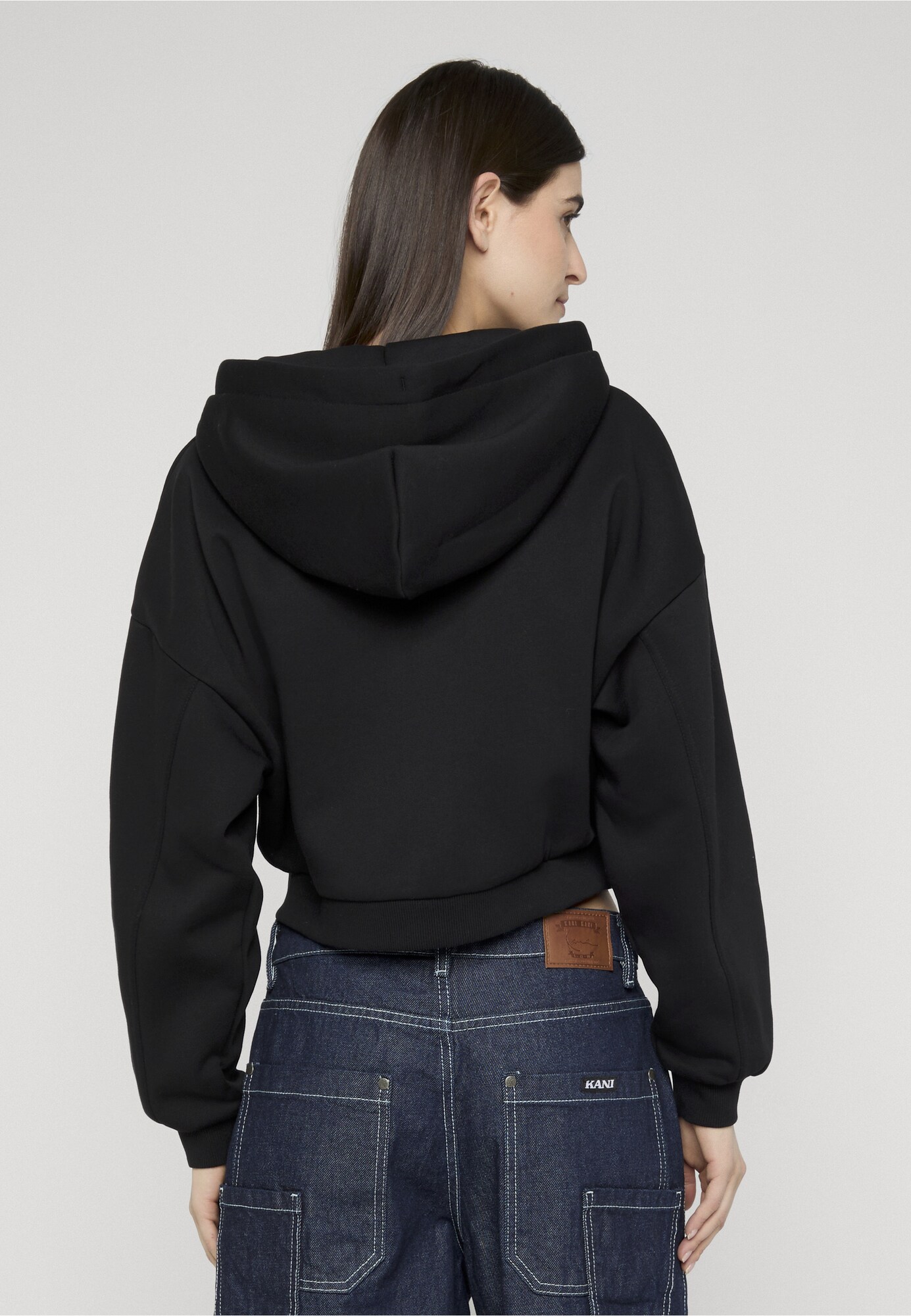 Karl Kani Sudadera con cremallera  negro – imagen 4