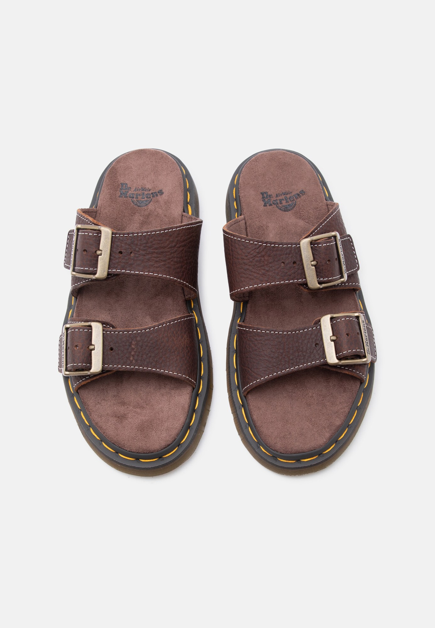 Dr. Martens Šľapky 'Josef'  tmavohnedá (obrázok 3)