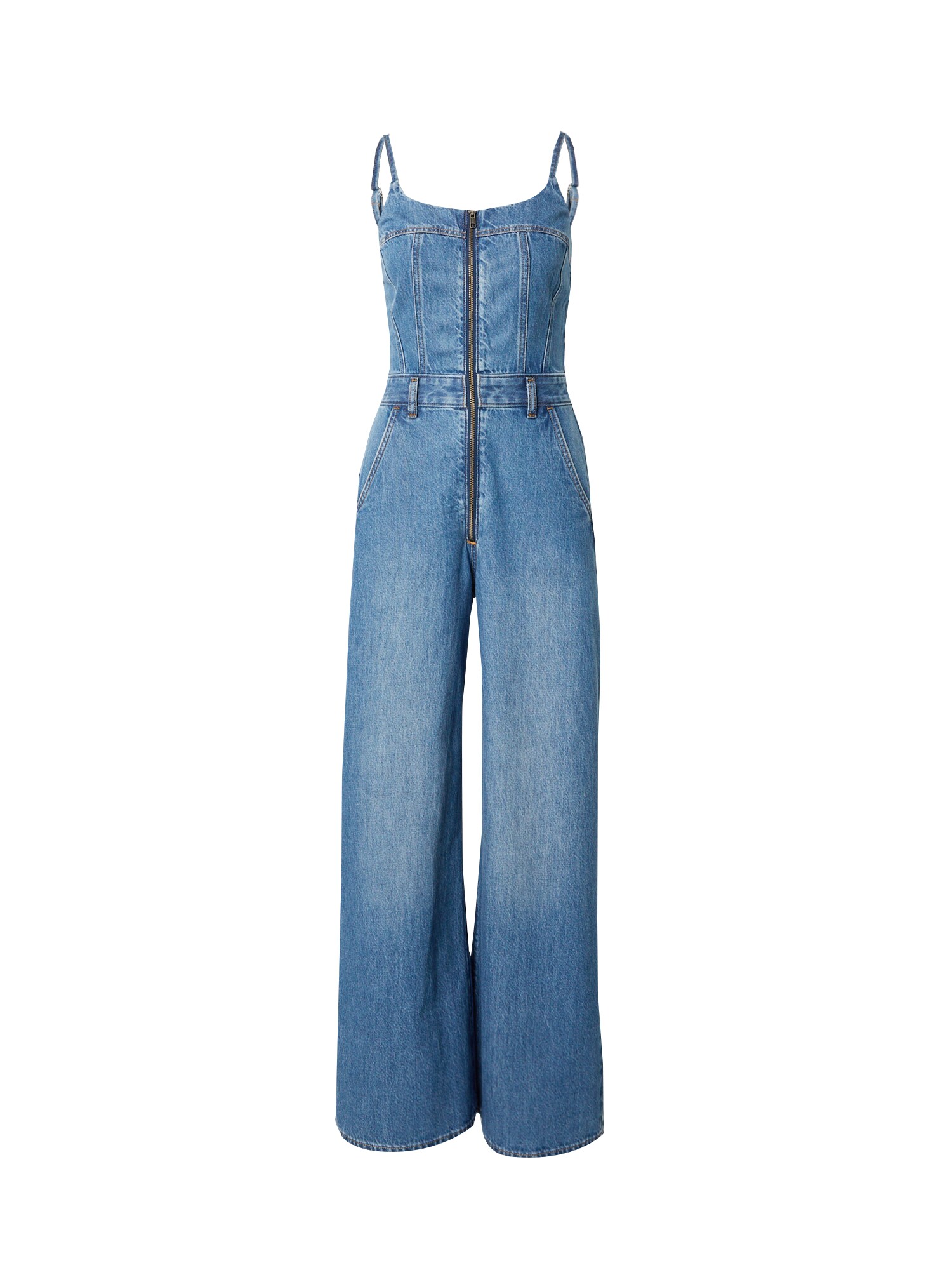 LEVIS ® Salopeta WORN IN  albastru denim