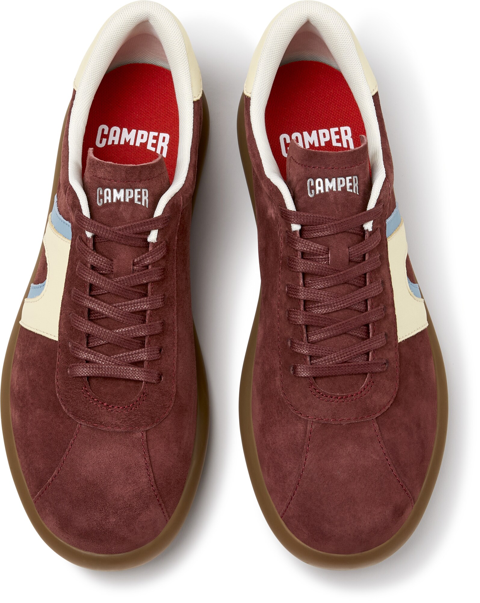 CAMPER Zapatillas deportivas bajas ' Pelotas Soller ' borgoña – imagen 3