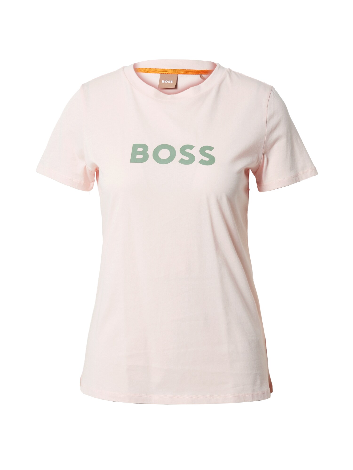 BOSS Orange Tricou 'Elogo'  kaki / roz