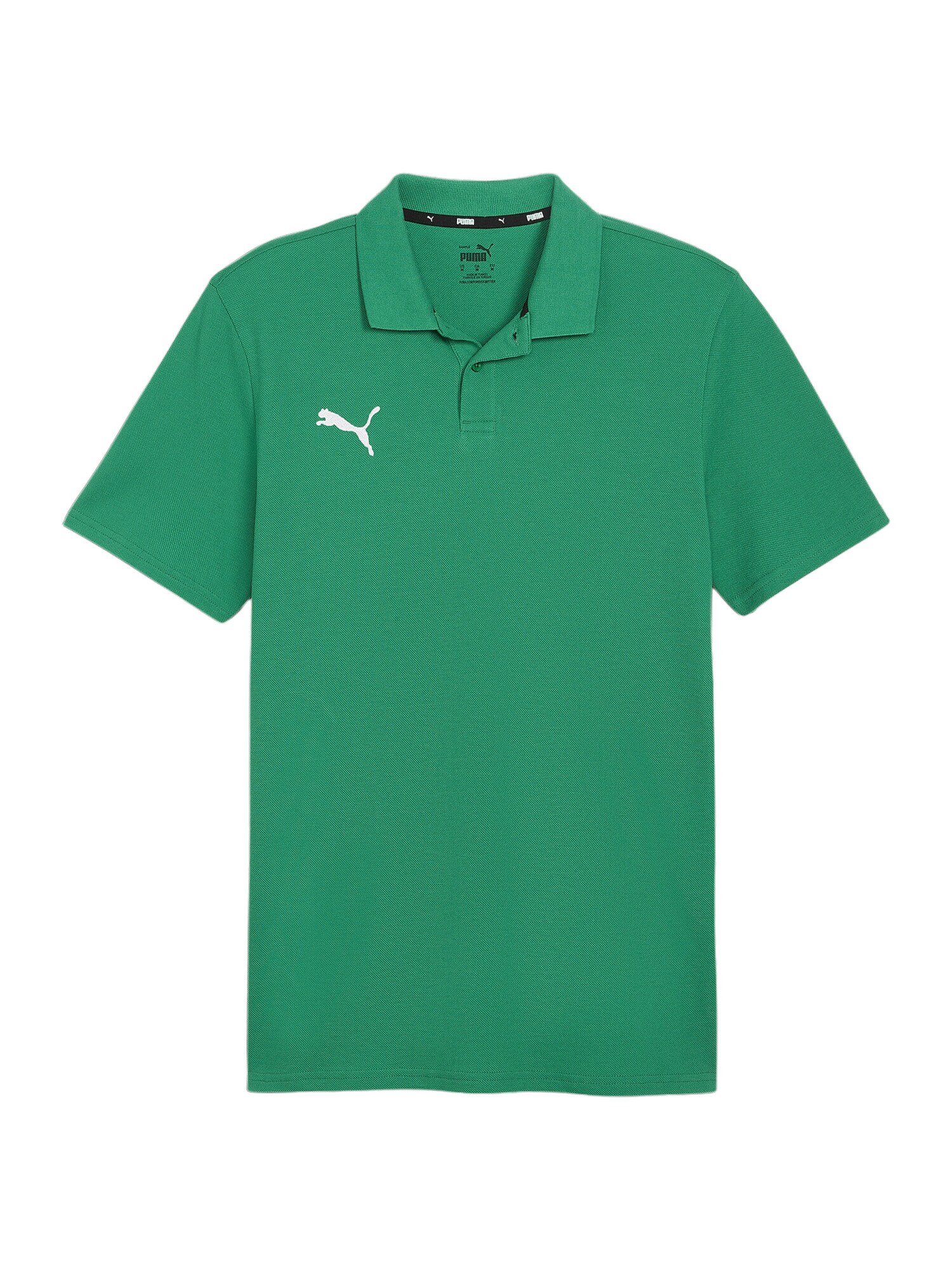 PUMA Tricou funcțional TeamGoal  verde / alb