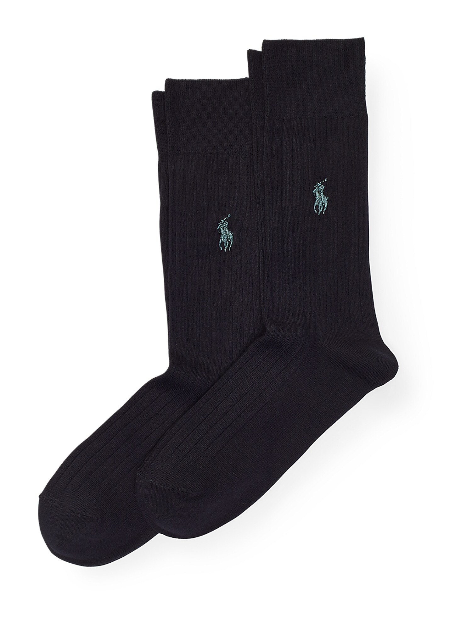 Polo Ralph Lauren Ponožky 'RIB EGYPTIAN-SOCKS-2 PACK'  tmavomodrá