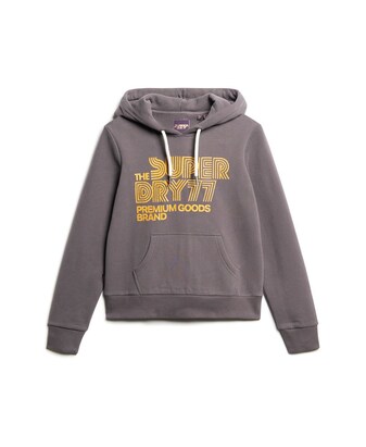 Superdry Sweatshirt Geel / Grijs