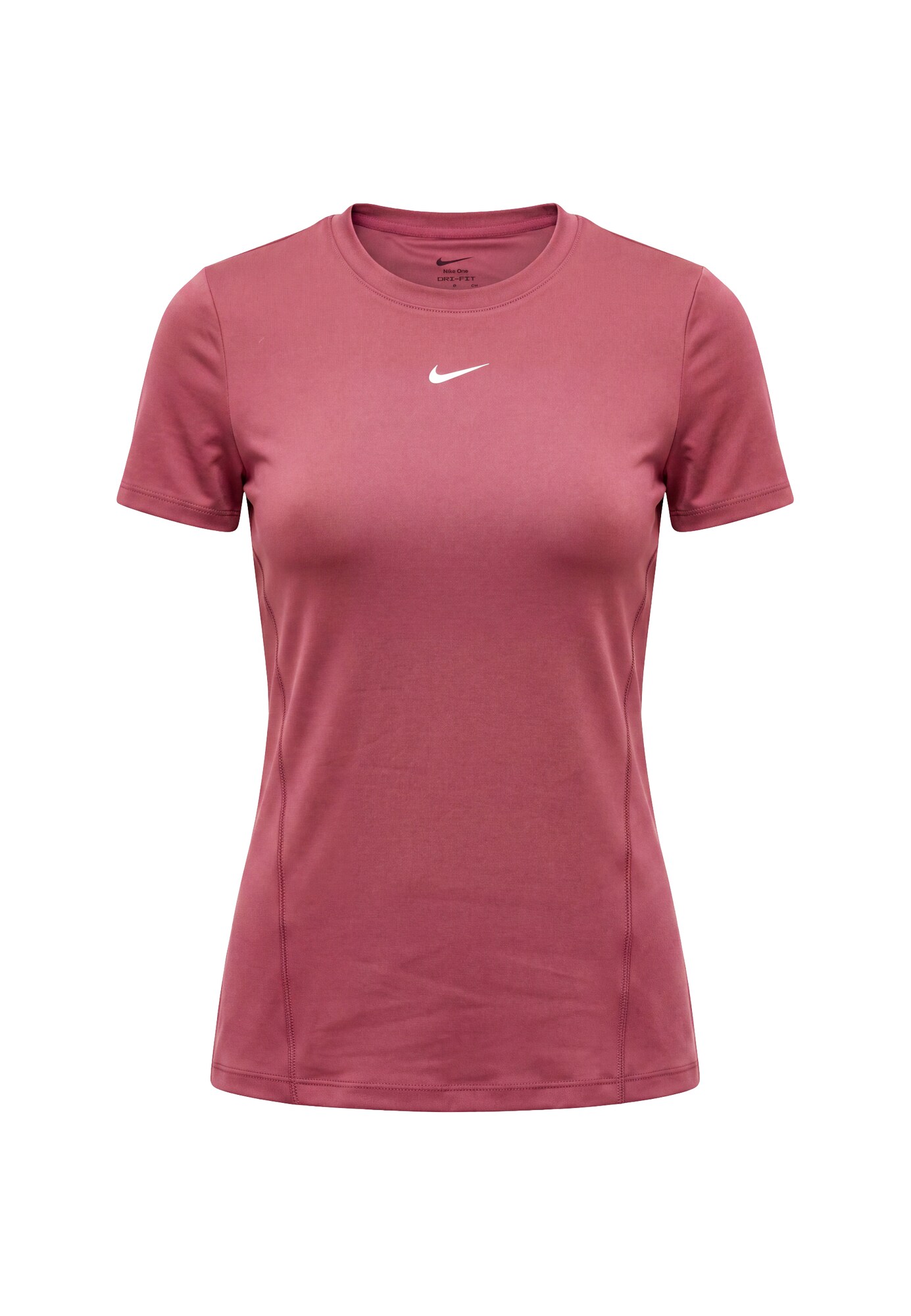 NIKE Tricou funcțional One roz / alb