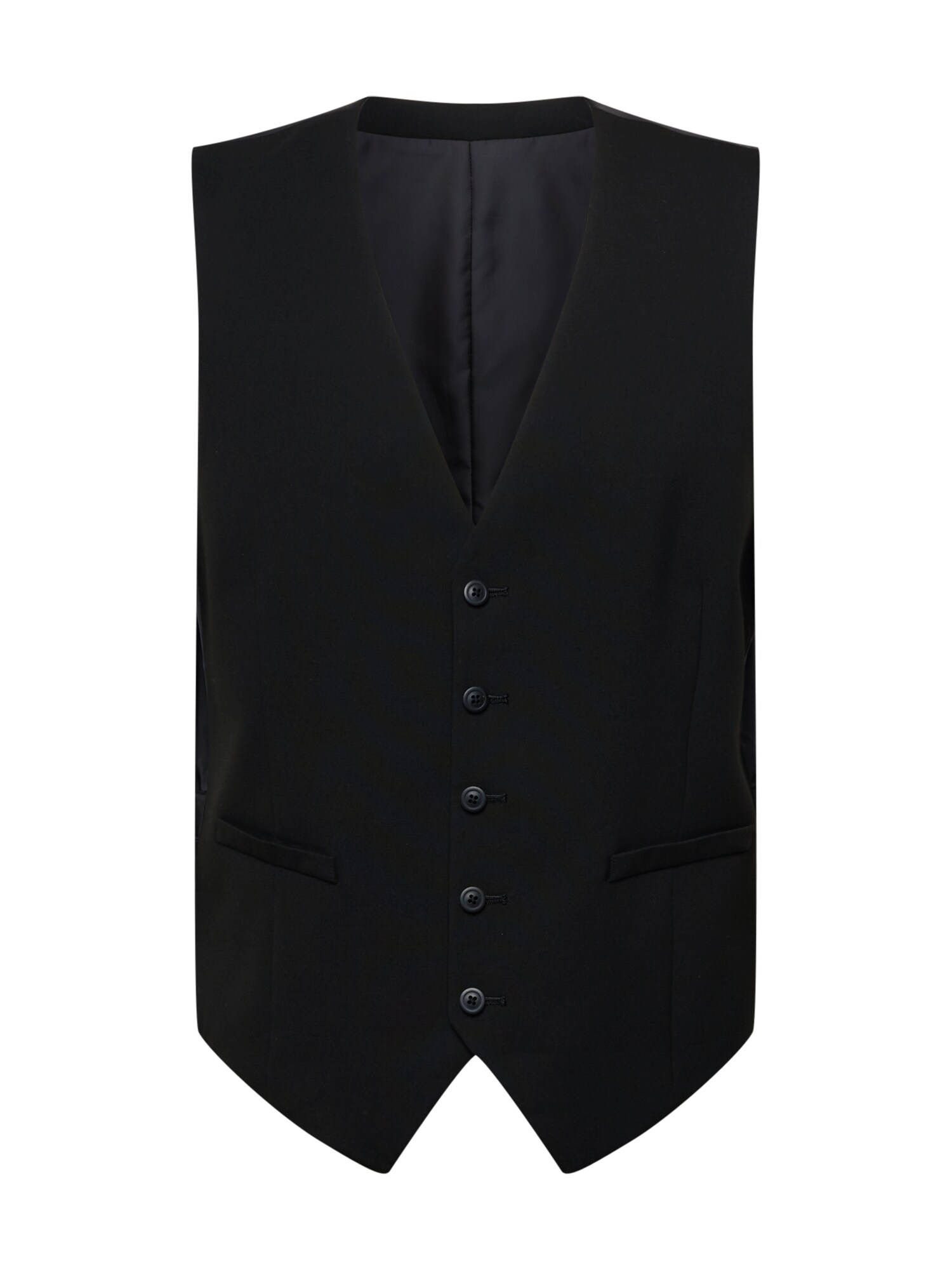 BURTON MENSWEAR LONDON Vesta k obleku  čierna
