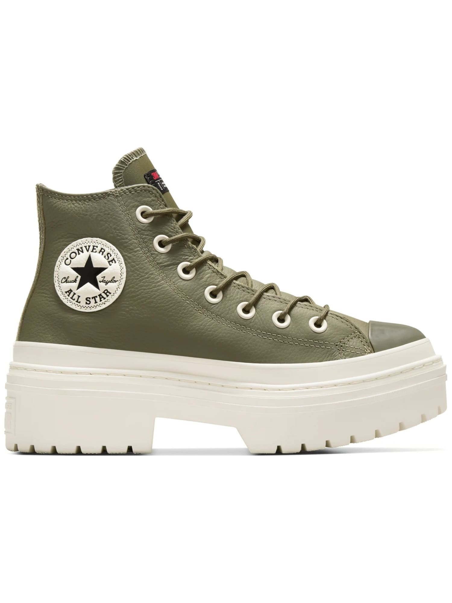 CONVERSE Zapatillas deportivas altas 'Converse Chuck Taylor As Lugged Heel' verde