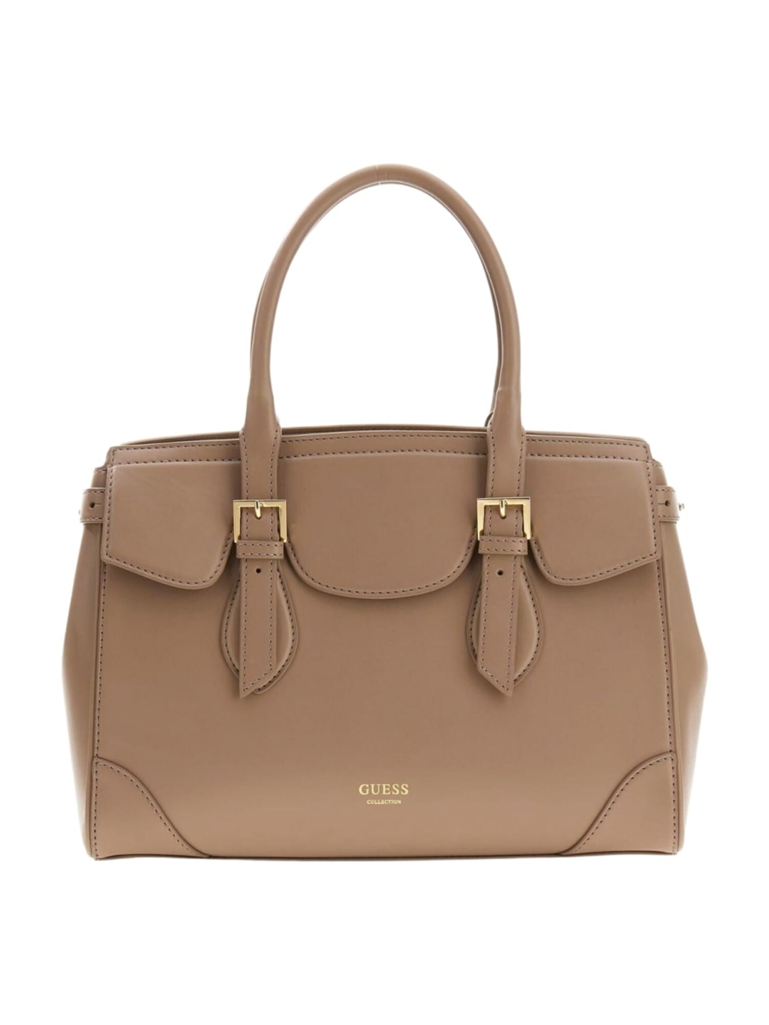 GUESS Bolso de hombro 'Guess Sac Bandoulière Diana Maxi Satchel Ataupe'  marrón